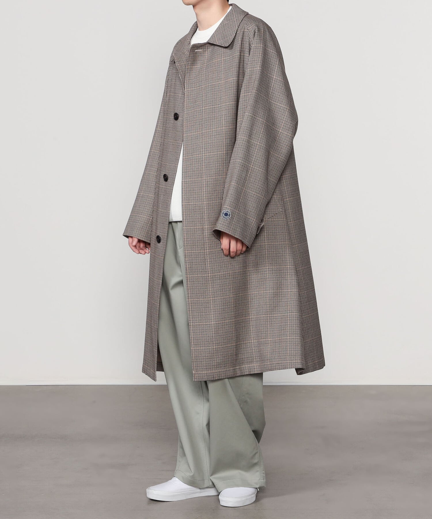 Bshop｜ORCIVAL |<別注>ウールチェック バルマカーンコート MEN