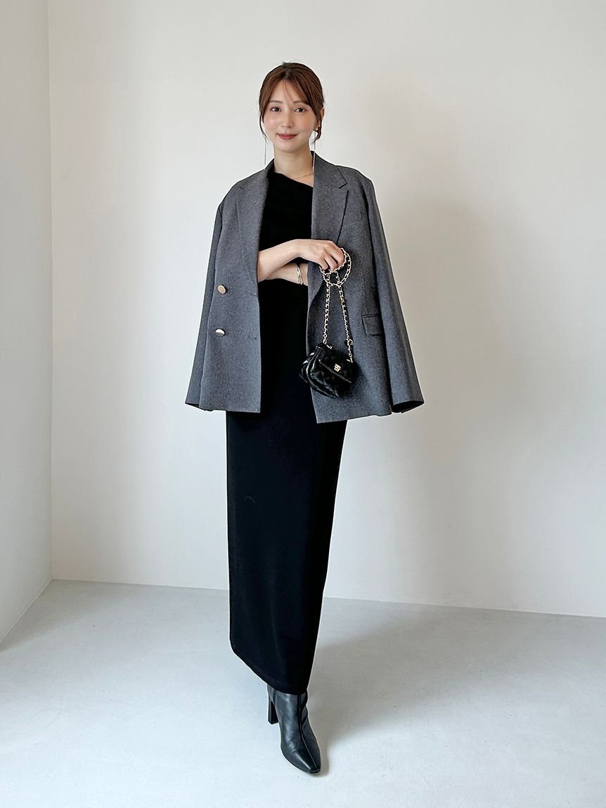 SNIDEL｜Sustainableメタルボタンテーラードジャケット | Rakuten