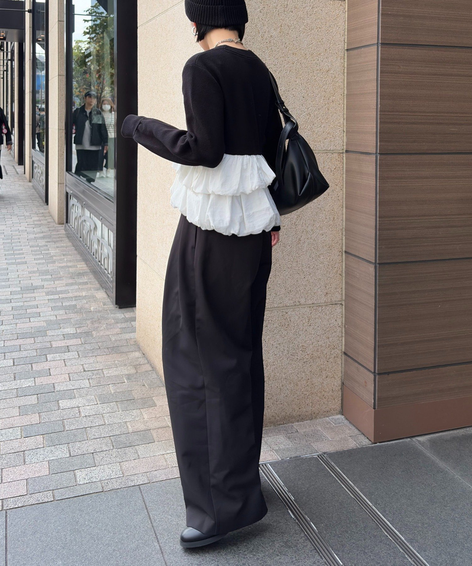 CAPRICIEUX LE'MAGE｜バルーンティアードプルオーバー | Rakuten