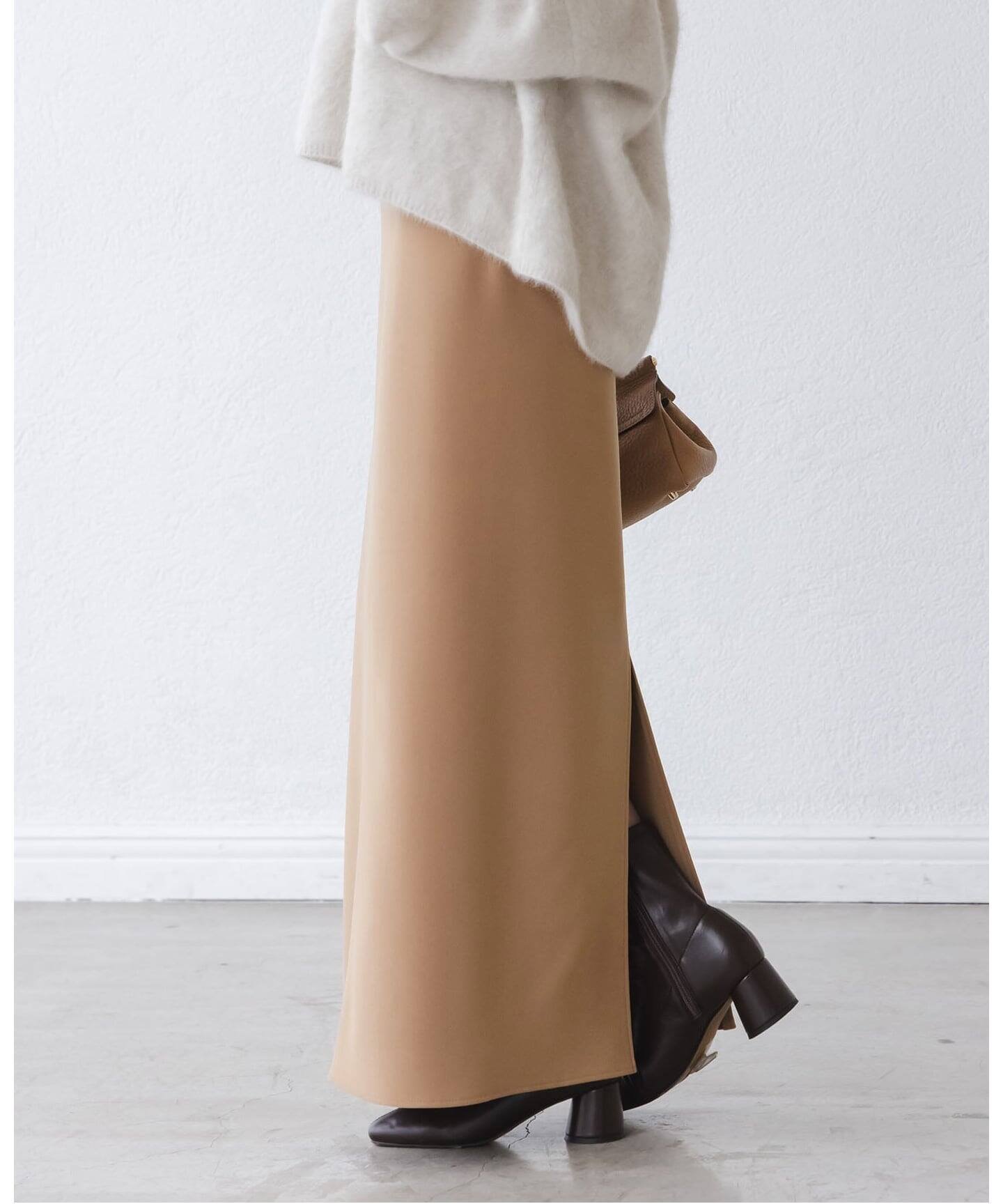 NOBLE｜《追加》【洗える】コンフォートジャージーライクタイト