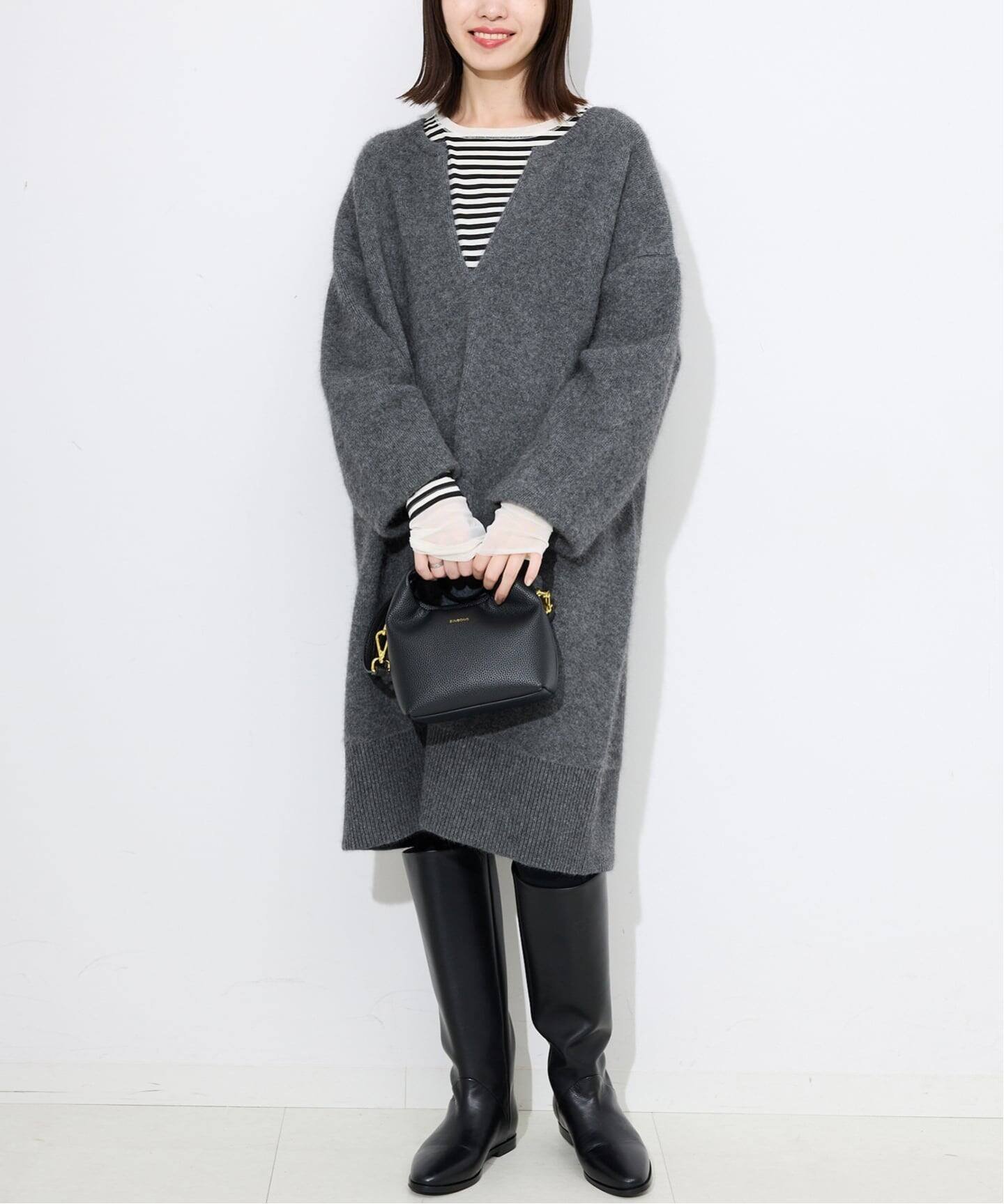 SLOBE IENA｜《追加》ウォッシャブルファーリーミニワンピース