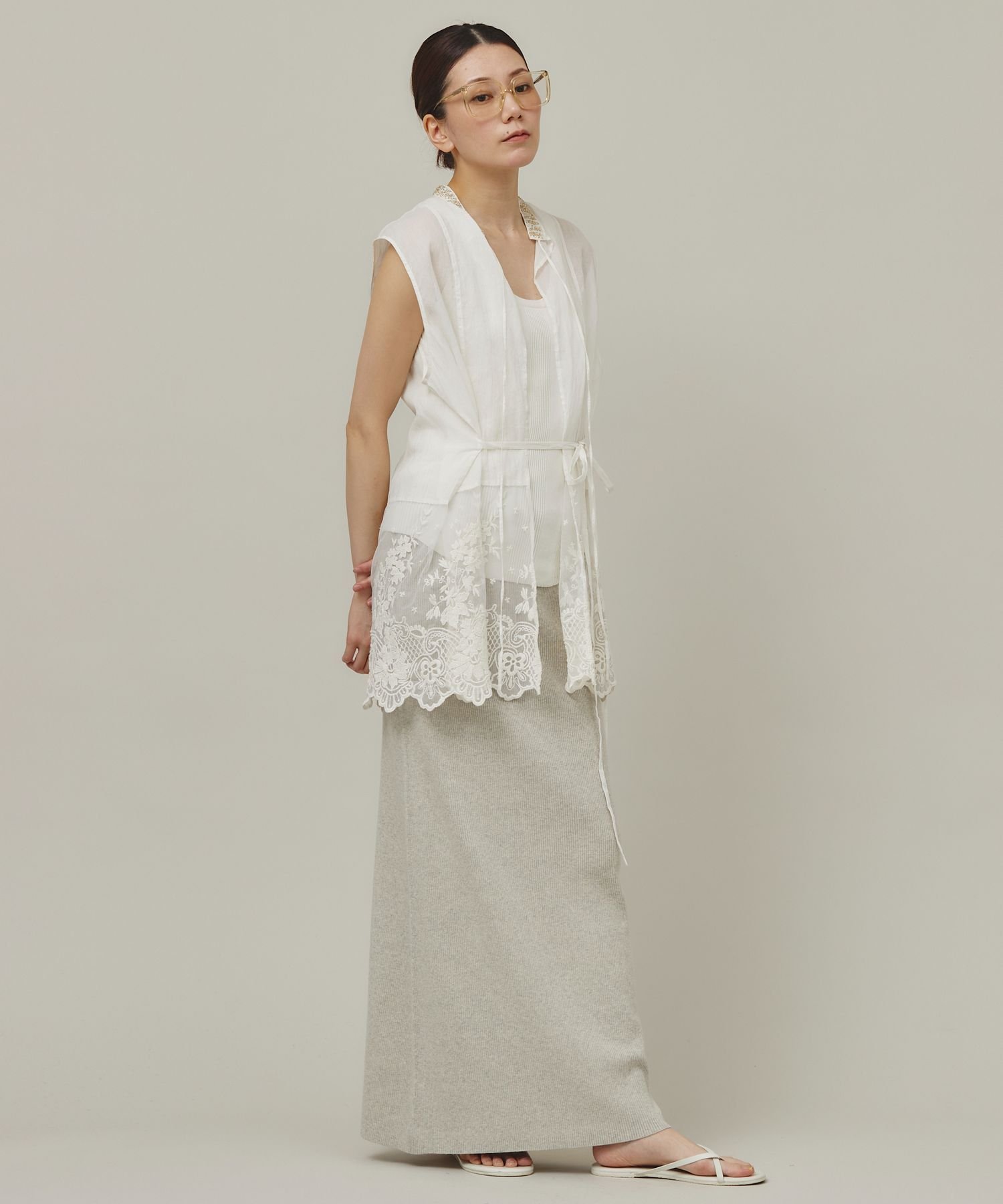 Curensology｜コットンリブタイトスカート | Rakuten Fashion(楽天