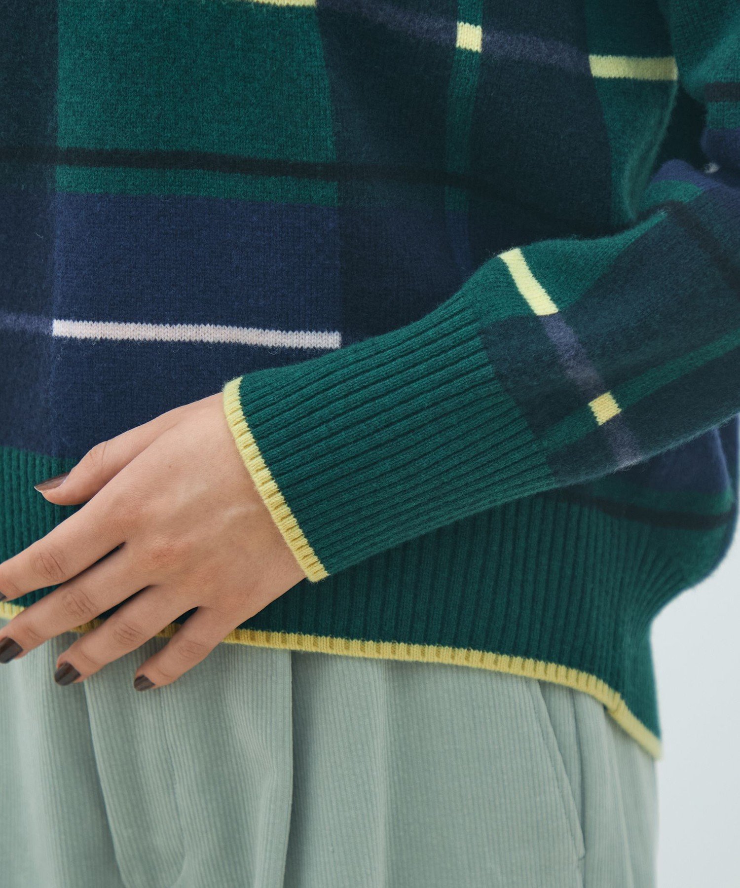 TOMORROWLAND｜NZ LAMBS プリント クルーネックプルオーバー | Rakuten