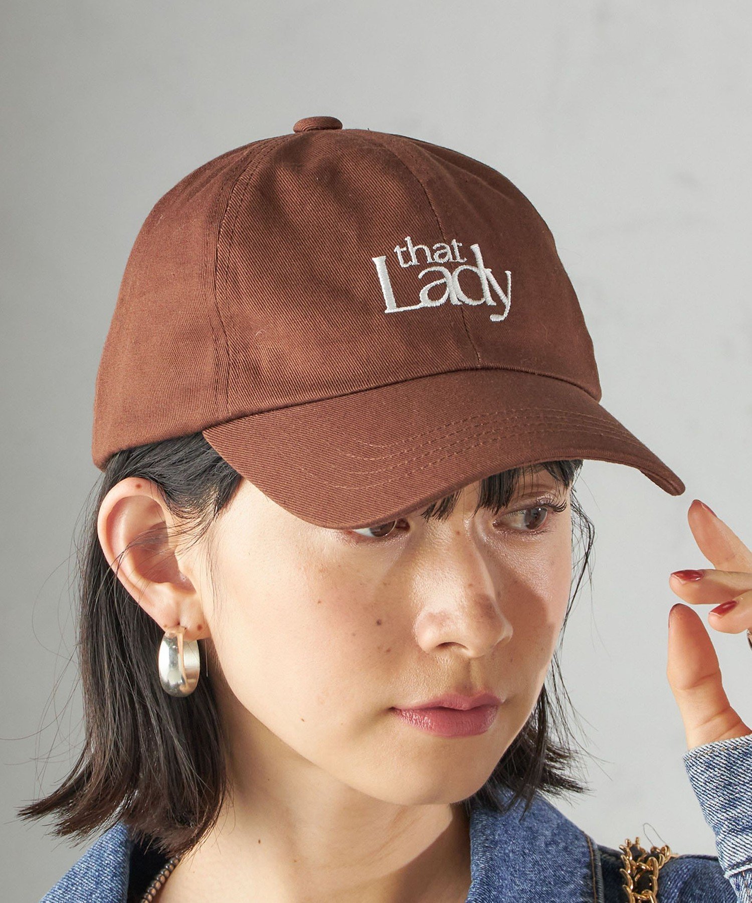 SHIPS｜that Lady ロゴ キャップ | Rakuten Fashion(楽天ファッション