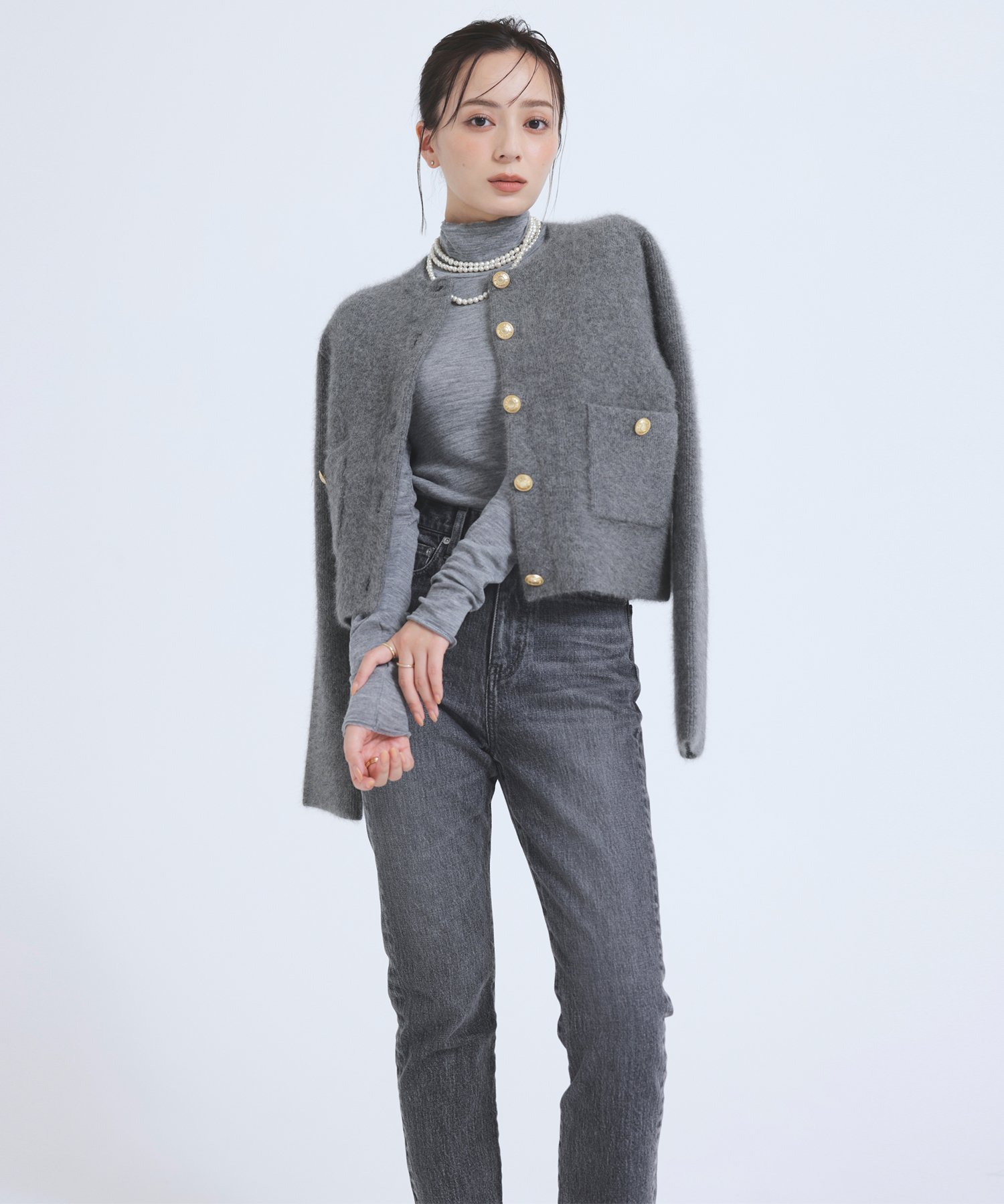 anuans｜Slim straight denim | Rakuten Fashion(楽天ファッション／旧