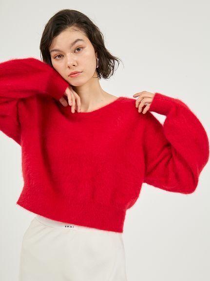 emmi｜フォックスカシミヤ2wayニットトップス | Rakuten Fashion(楽天