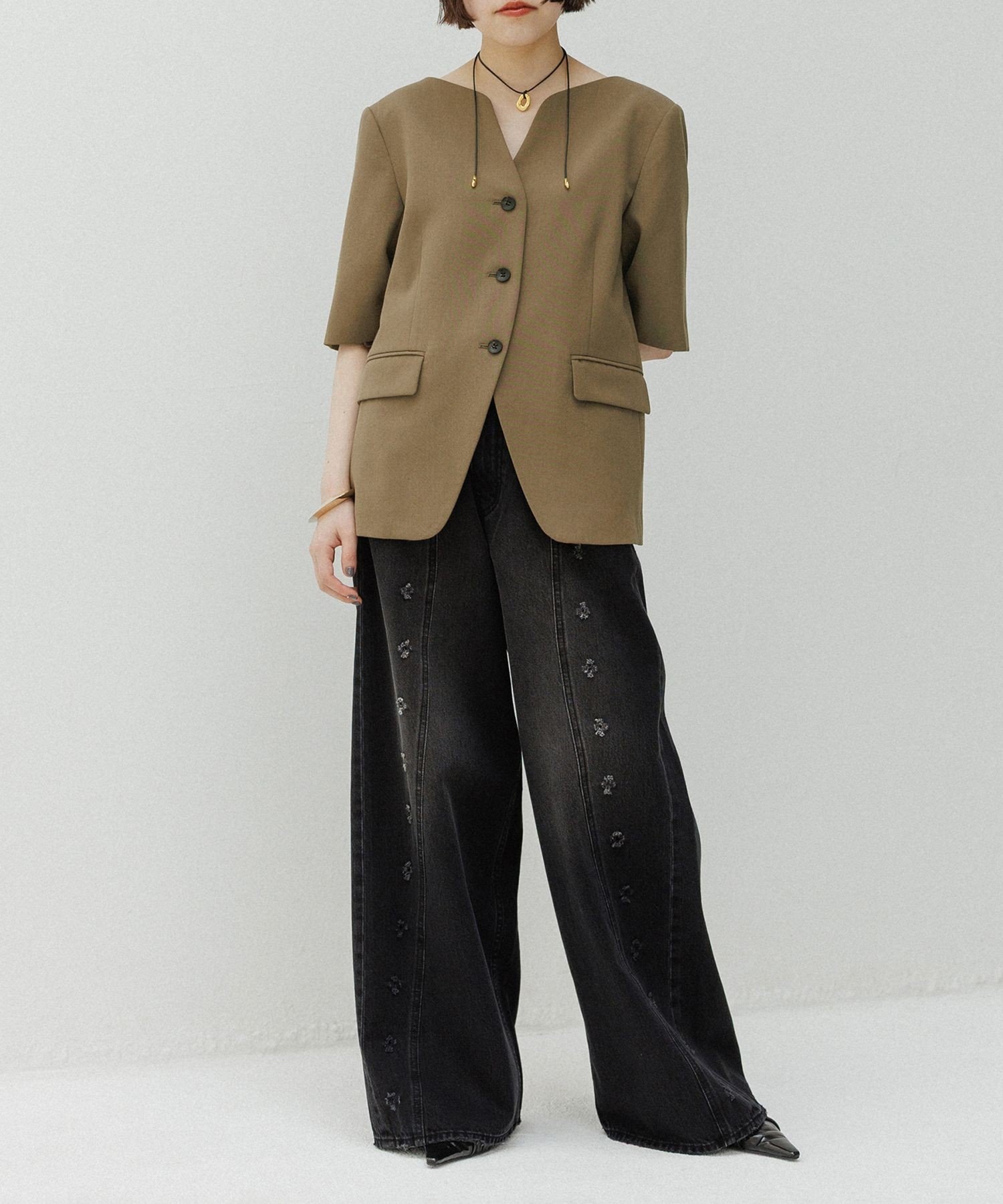 ADAM ET ROPE'｜イノセンスフラワーデニム | Rakuten Fashion(楽天