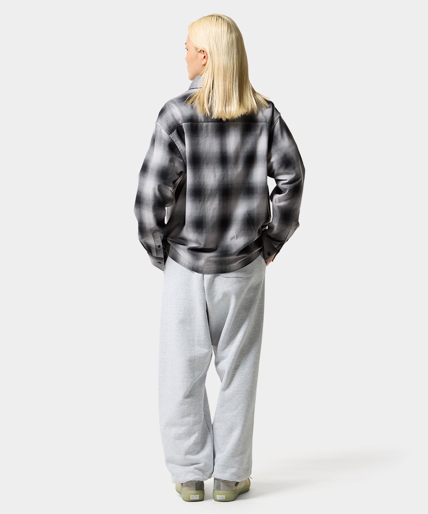 HUF｜OMBRE ZIP LS SHIRT / HUF ハフ ジップシャツ | Rakuten Fashion