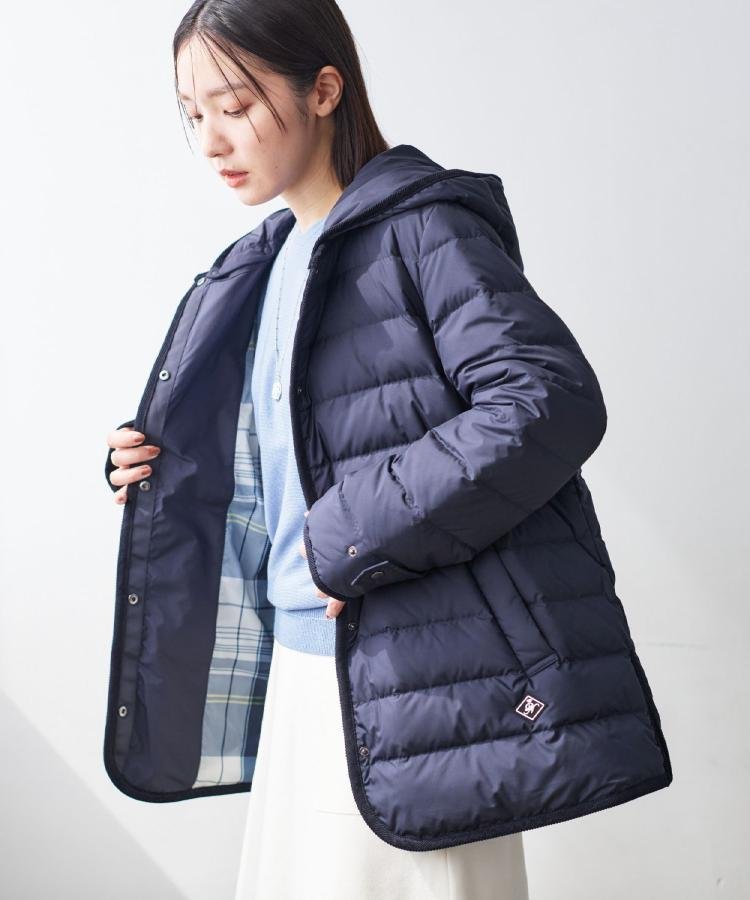 Dessin｜【撥水・2WAY】ミュラーダウンコートミドル丈 | Rakuten