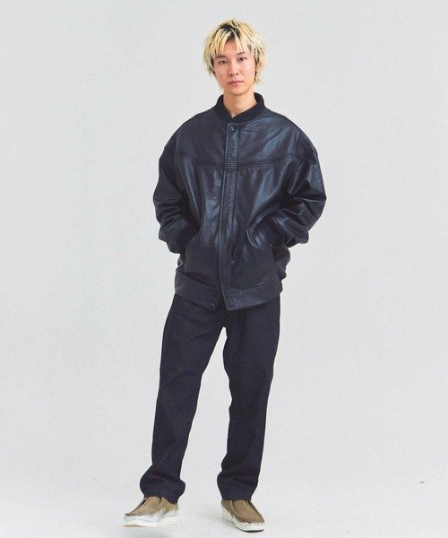 JACKROSE｜TOWNCRAFT/タウンクラフト leather derby jacket(MENS