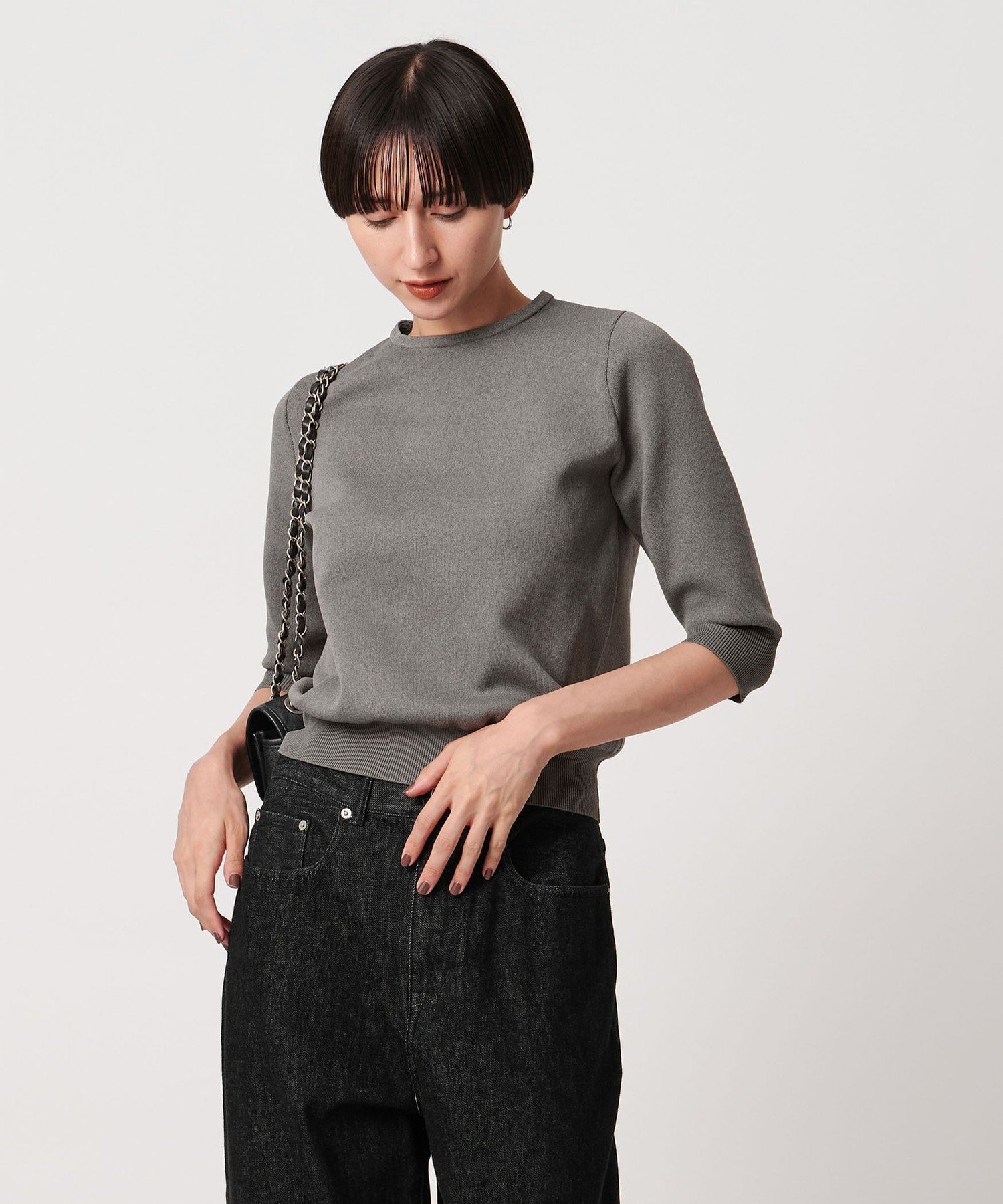 UNITED ARROWS｜ビジューカラー 2WAY ニット | Rakuten Fashion(楽天