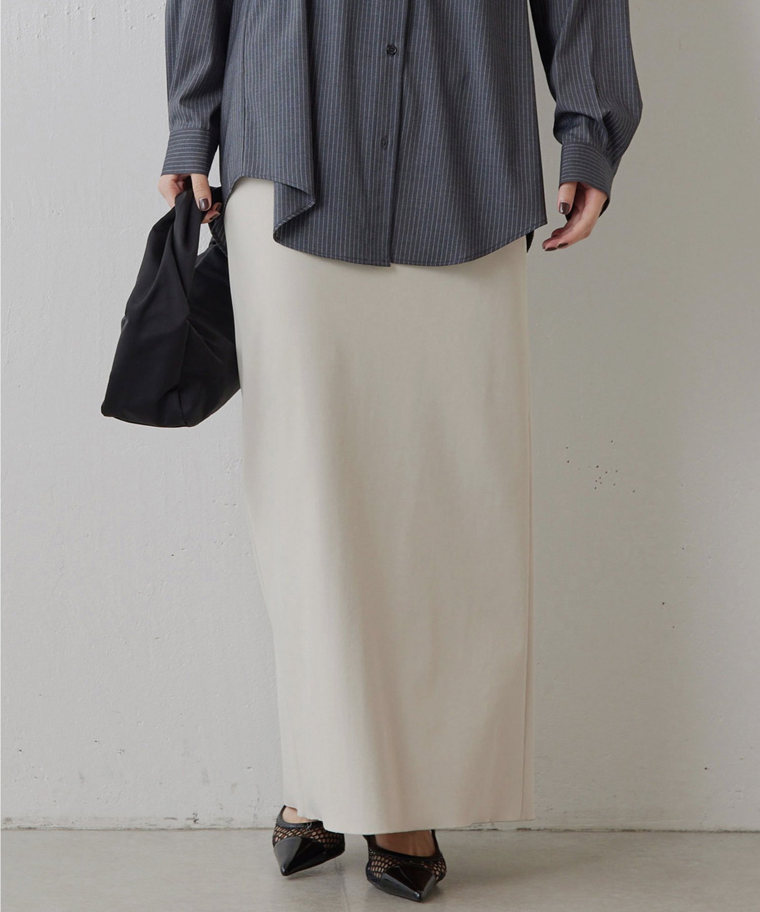 GALLARDAGALANTE｜【3サイズ展開】ストレッチマキシタイトスカート2