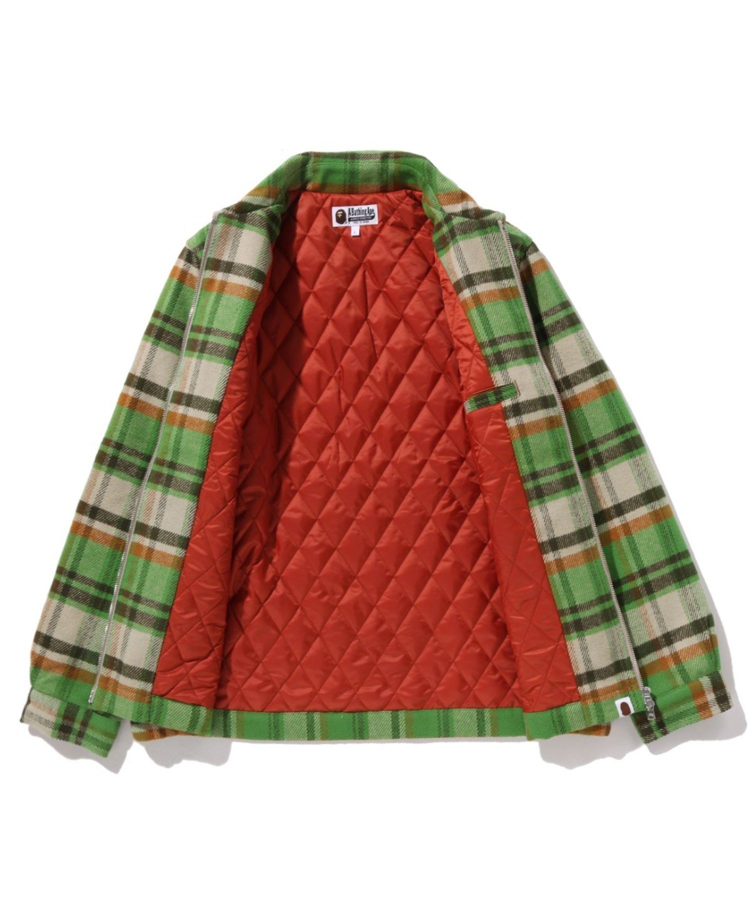 A BATHING APE｜BAPE CHECK CPO ZIP JACKET | Rakuten Fashion(楽天