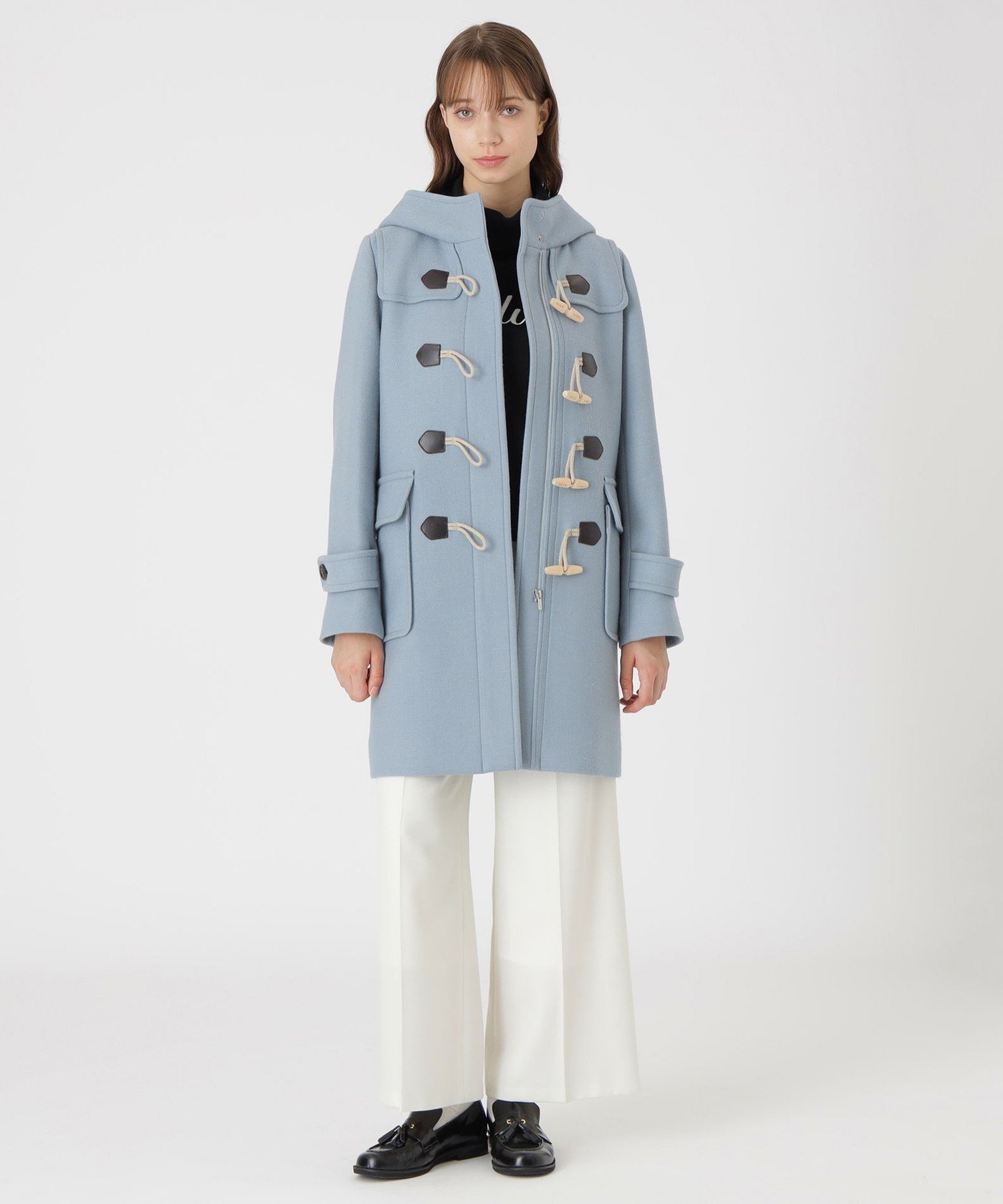 BLUE LABEL / BLACK LABEL CRESTBRIDGE｜ツイルメルトンダッフルコート