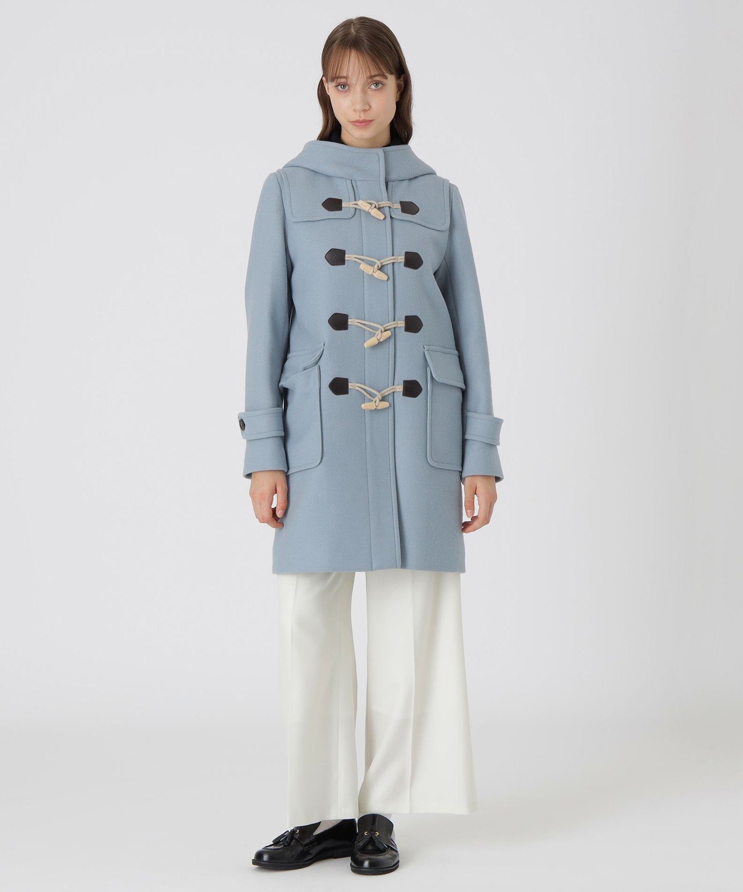 BLUE LABEL / BLACK LABEL CRESTBRIDGE｜ツイルメルトンダッフルコート