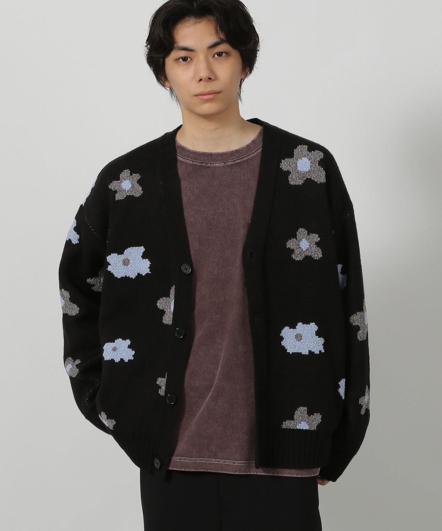 LAKOLE｜モール花柄ニットカーデ | Rakuten Fashion(楽天ファッション