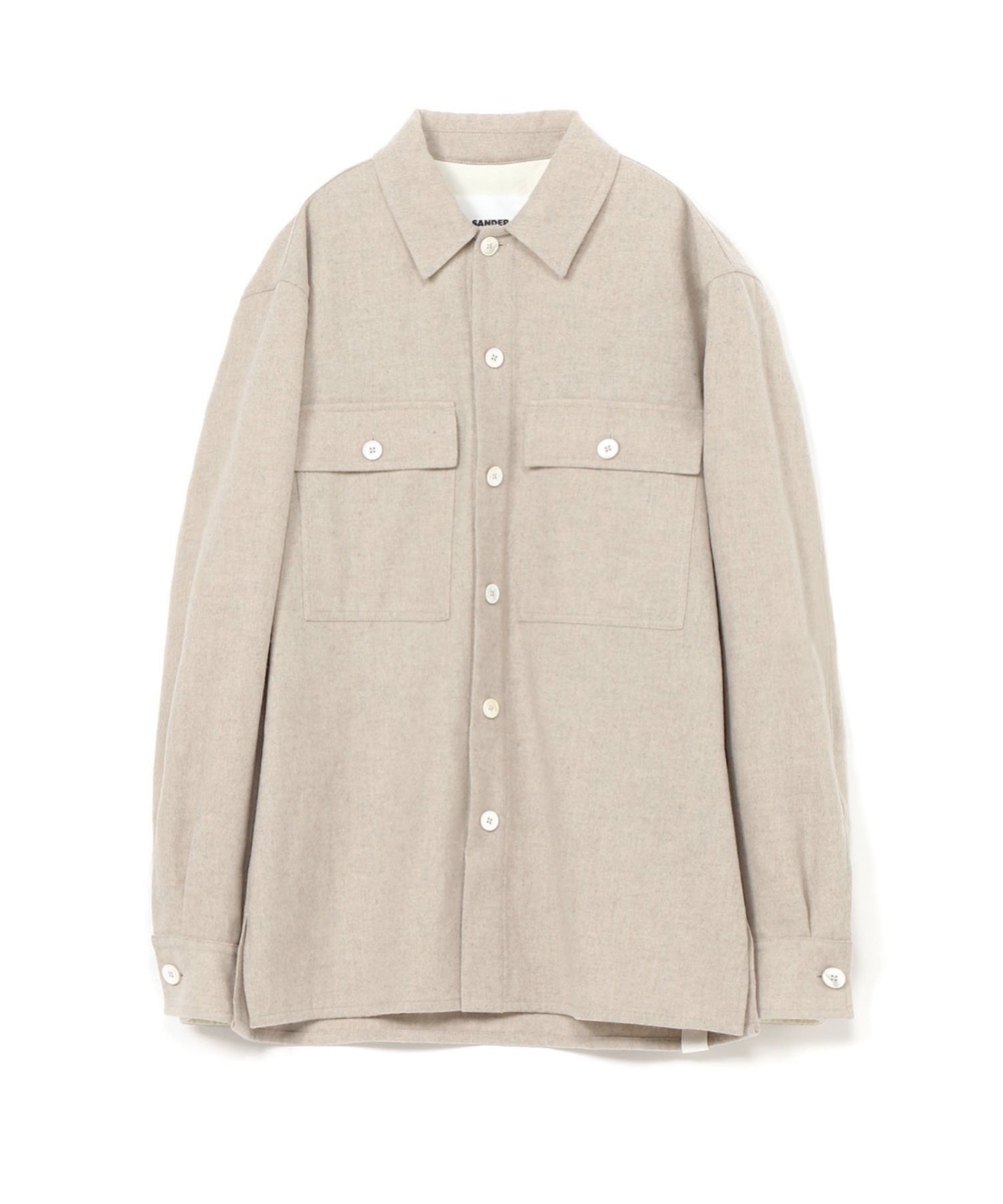 楽天市場】シャツ（ブランドジルサンダー・カラーベージュ）（メンズ