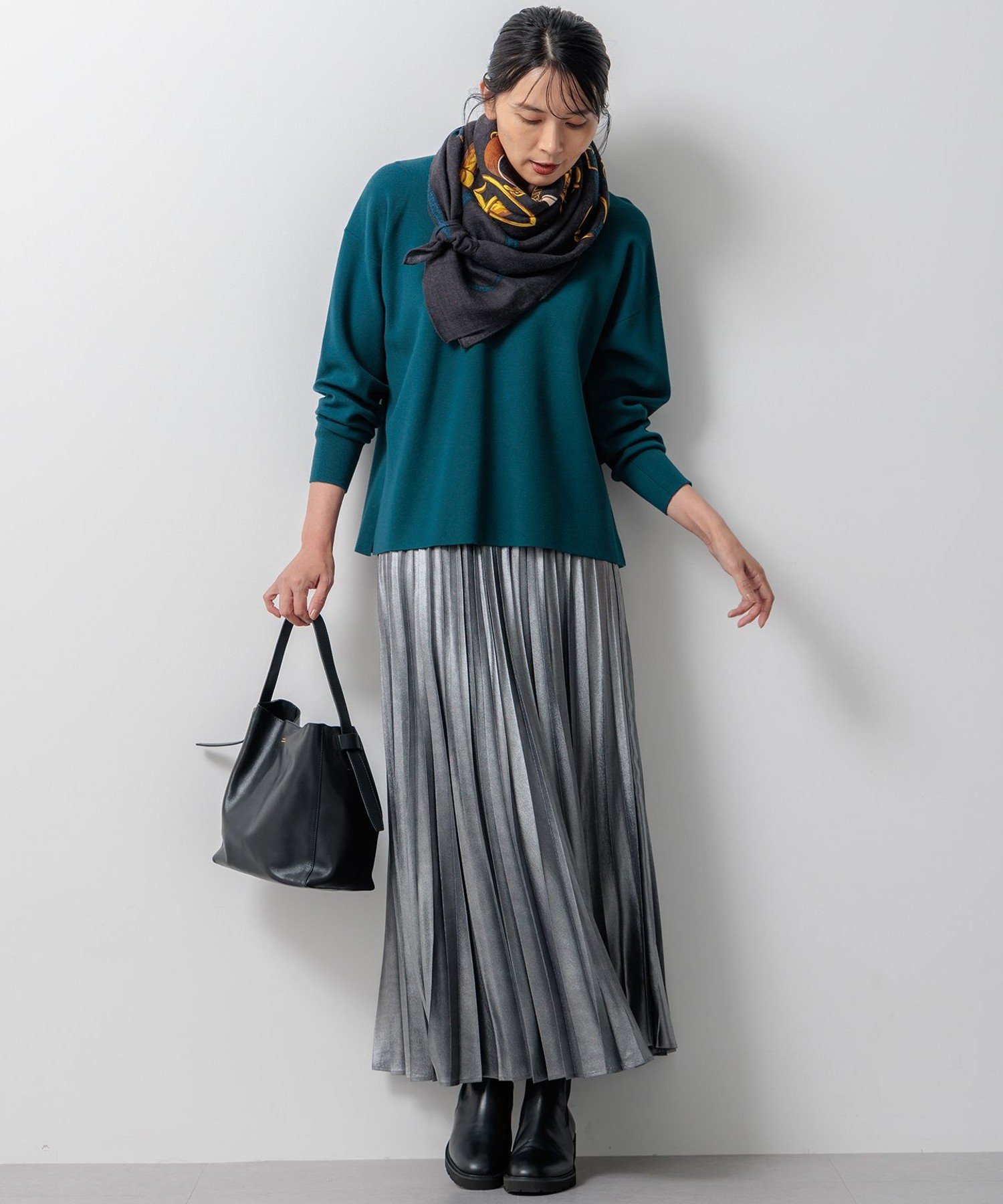 23区｜【洗える】ヴィスコースストレッチ ミラノリブ ニット | Rakuten