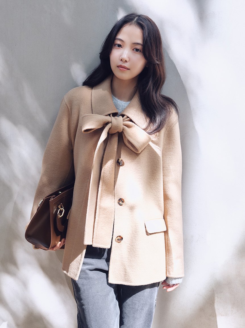 SNIDEL｜リバーリボンージャケット【カンヘウォン着用】 | Rakuten