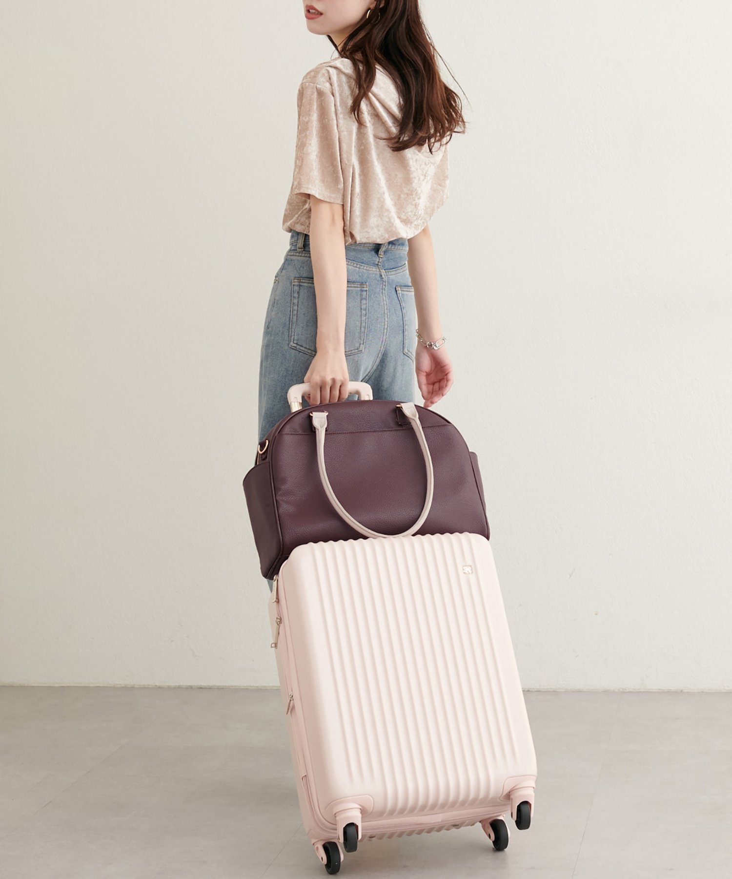 natural couture｜osonoボストンキャリーオンBAG | Rakuten Fashion