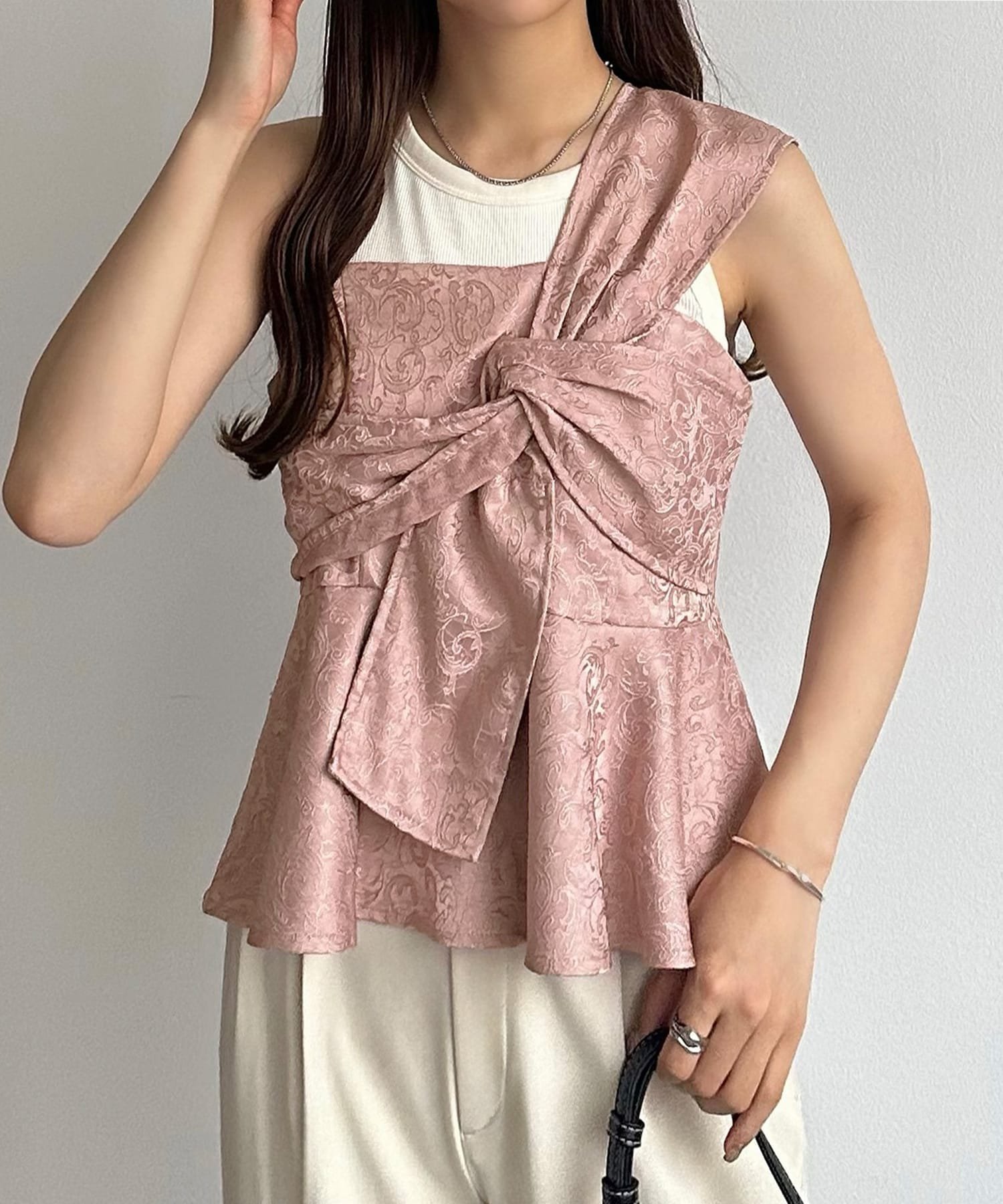 レディースのキャミソール(ピンク/桃色)アイテム一覧 | Rakuten