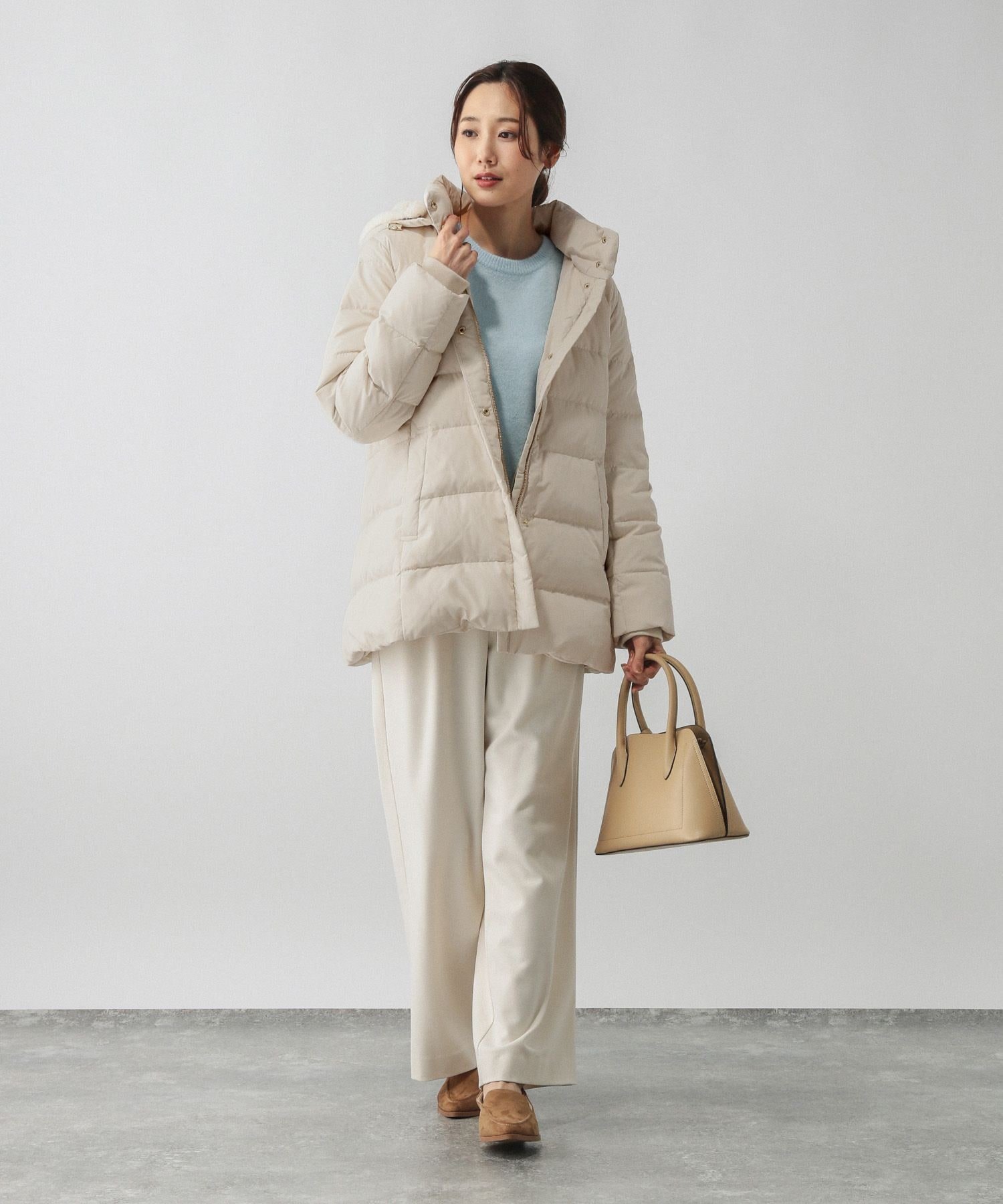 GLOBAL WORK｜ウツクシルエット撥水ダウンコート/497165 | Rakuten