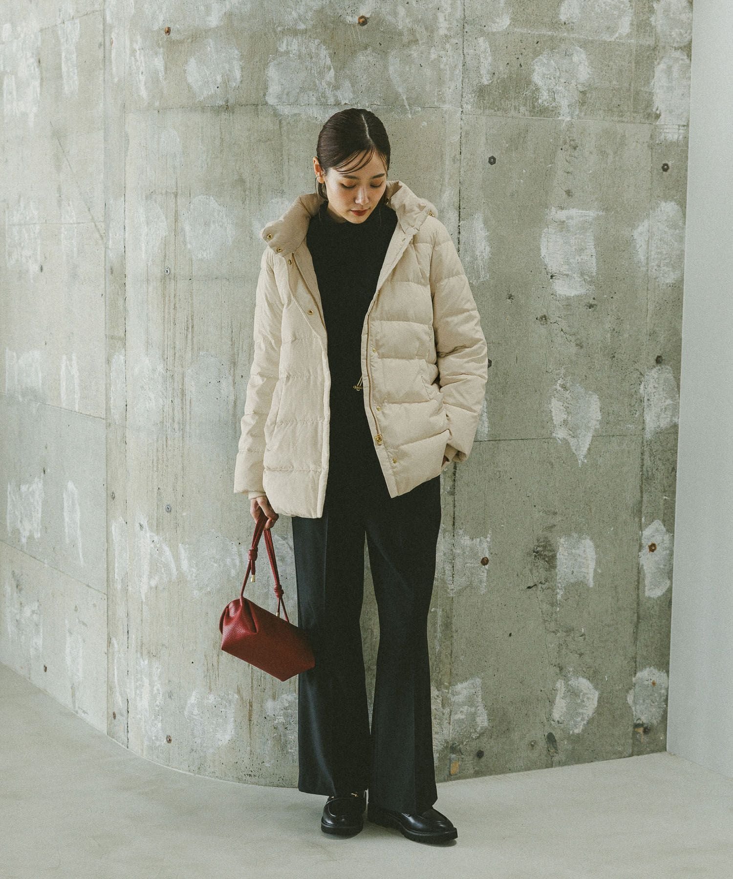 GLOBAL WORK｜ウツクシルエット撥水ダウンコート/497165 | Rakuten