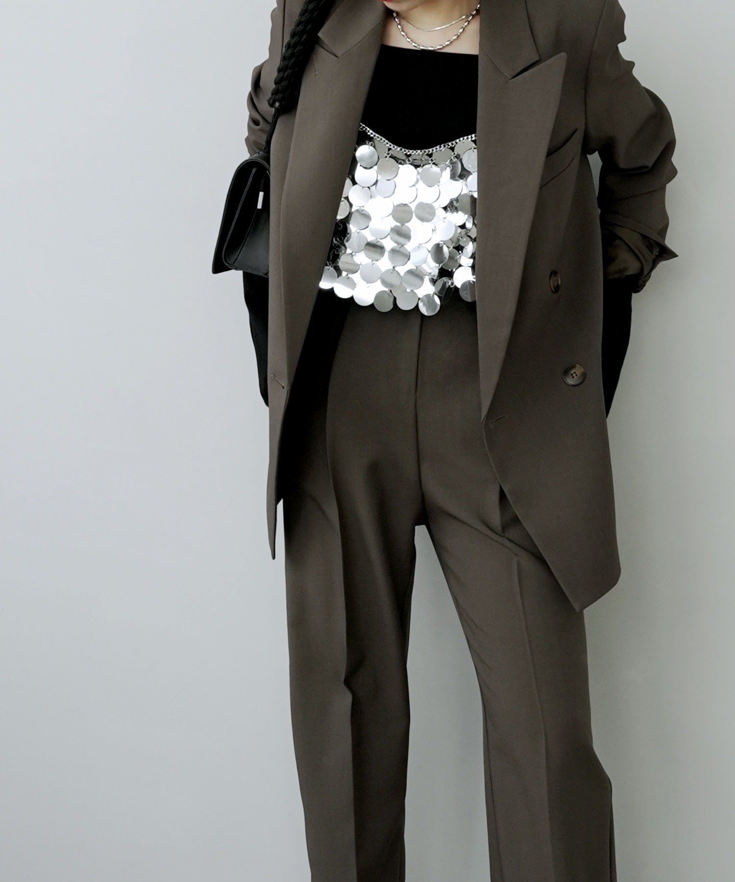 chuclla｜セットアップスーツ 2タイプ 洗濯可能 chw22a133