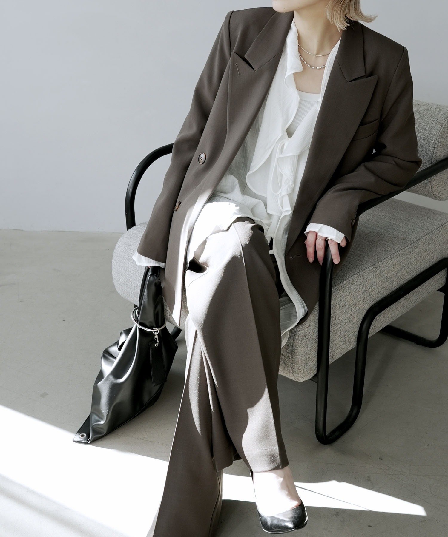 chuclla｜セットアップスーツ 2タイプ 洗濯可能 chw22a133