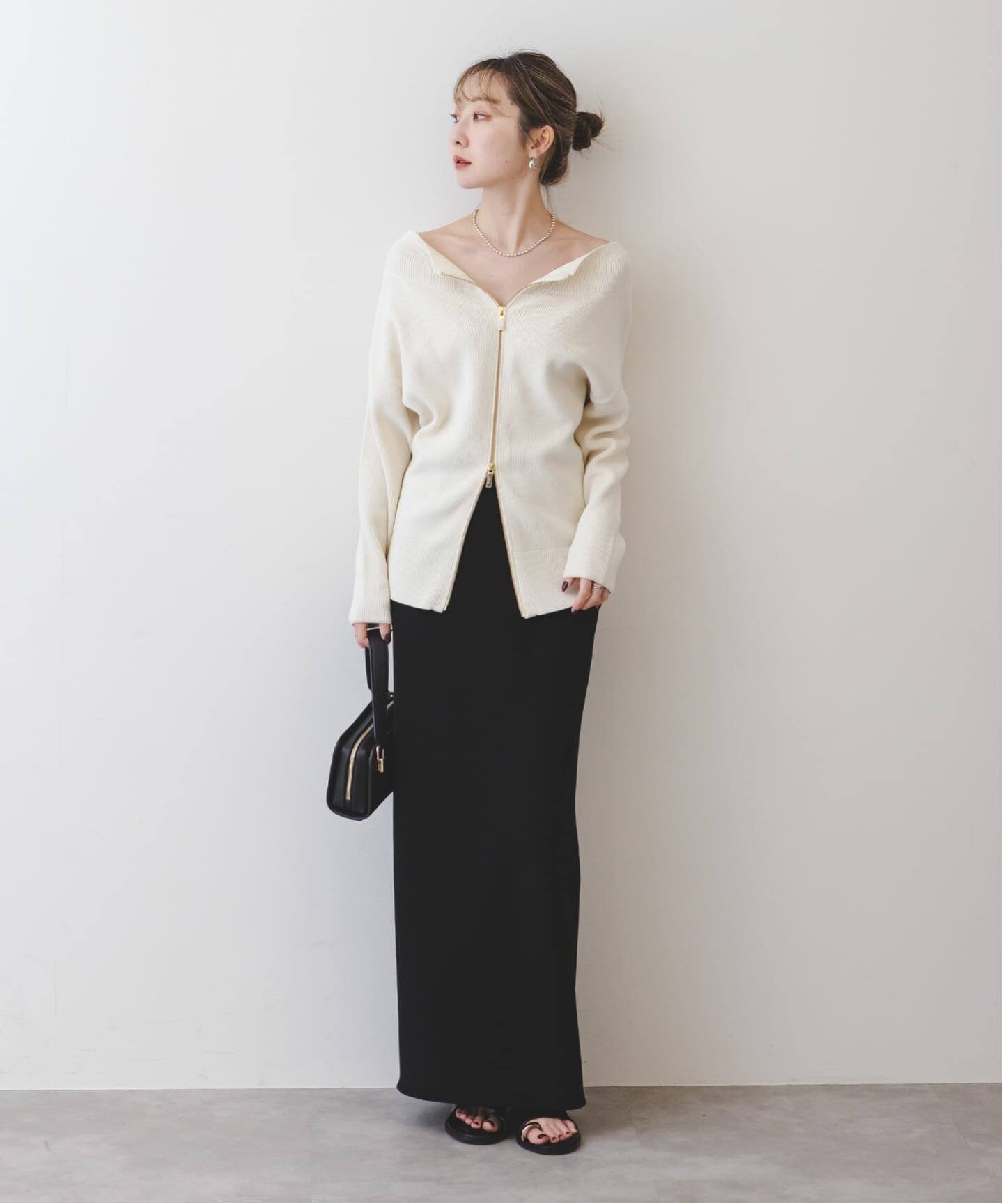 NOBLE｜《追加》【洗える】コンフォートジャージーライクタイト