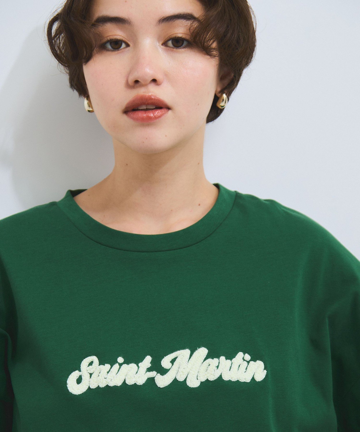 VICKY｜さがら刺繍ロゴTシャツ≪洗濯機で洗える≫ | Rakuten Fashion