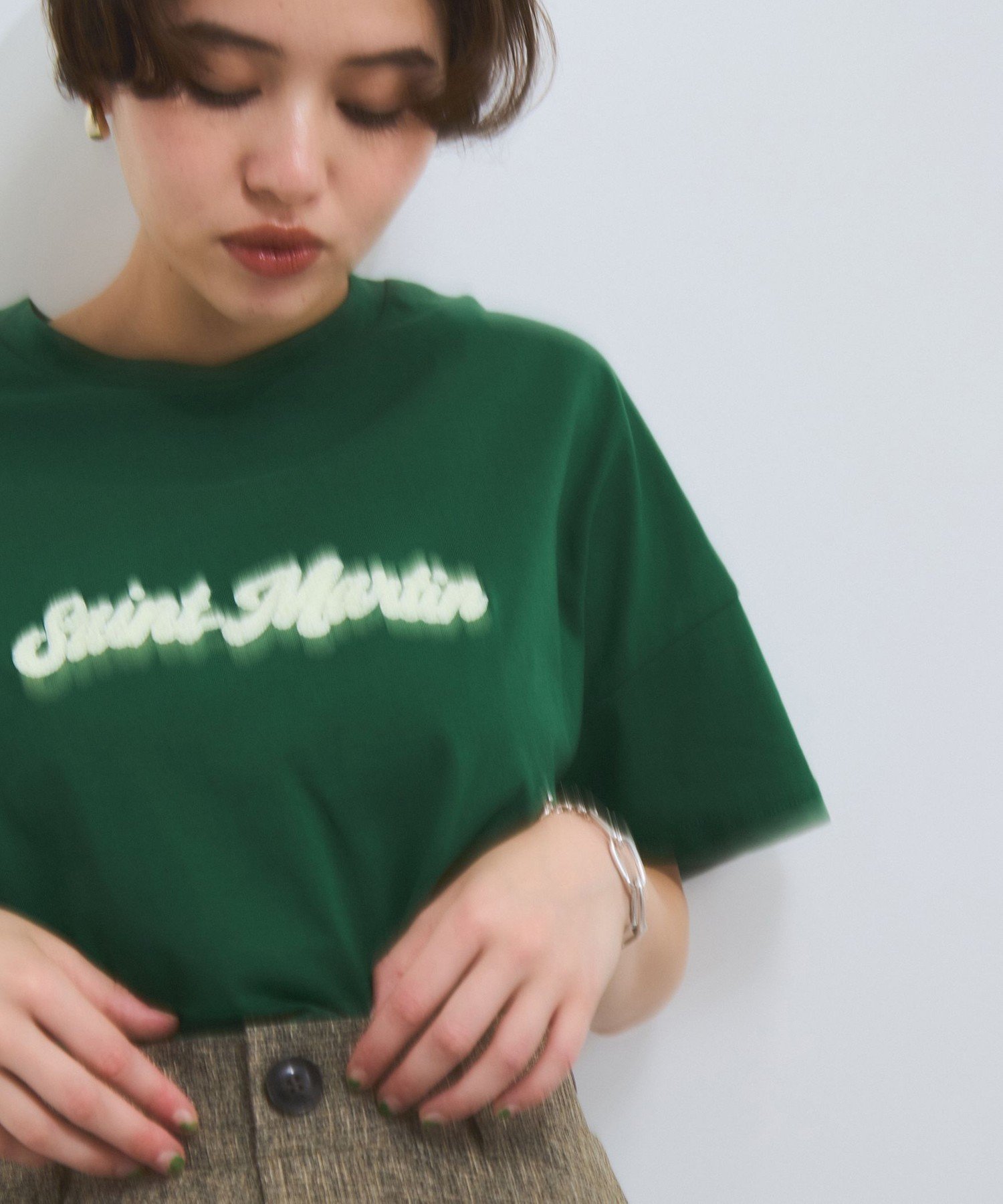 VICKY｜さがら刺繍ロゴTシャツ≪洗濯機で洗える≫ | Rakuten Fashion