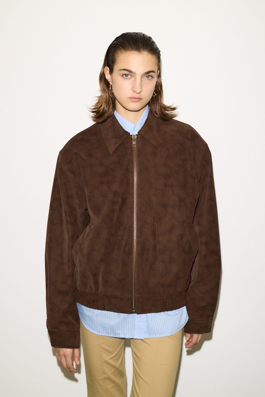 SLY｜【THROW】F/SUEDE SWINGTOP ブルゾン | Rakuten Fashion(楽天