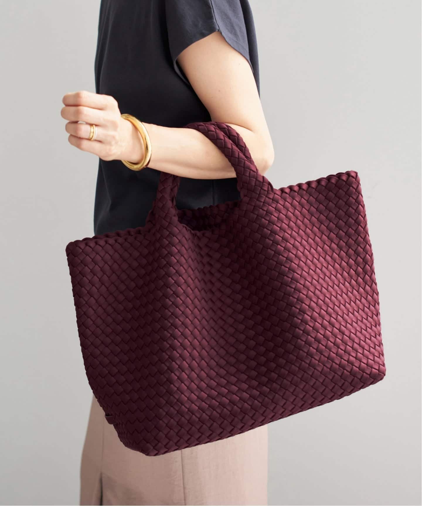 IENA｜《追加》NAGHEDI/ナゲディ St Barths Medium tote トートバッグ