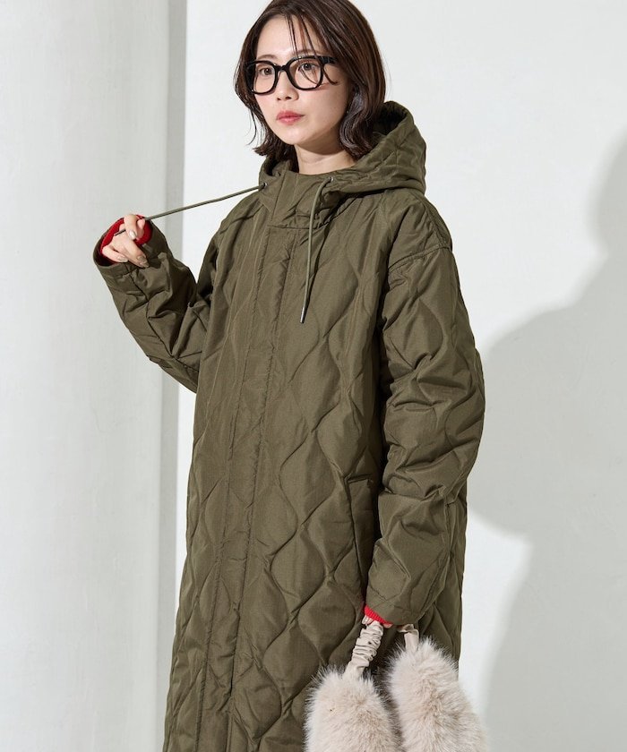 FREAK'S STORE｜別注 キルト フード ロングダウン【限定展開】 25AW