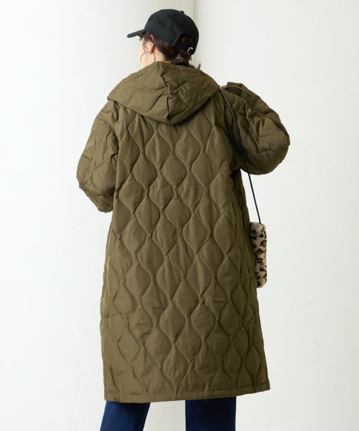 FREAK'S STORE｜別注 キルト フード ロングダウン【限定展開】 25AW