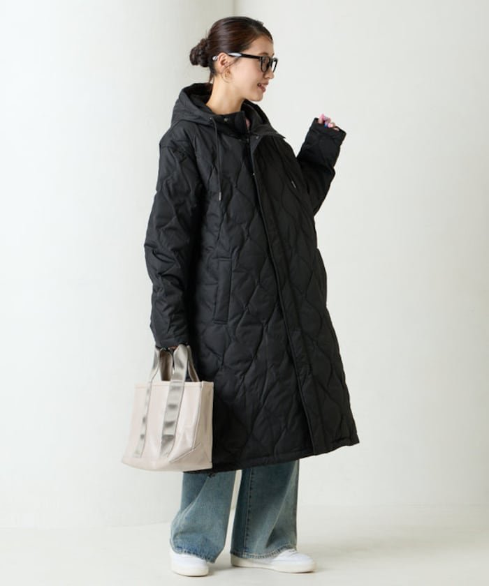 FREAK'S STORE｜別注 キルト フード ロングダウン【限定展開】 25AW