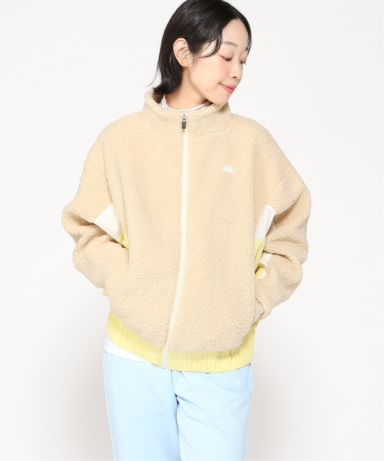 ニッキー｜Kappa/(W)ボアフリースジャケット | Rakuten Fashion(楽天