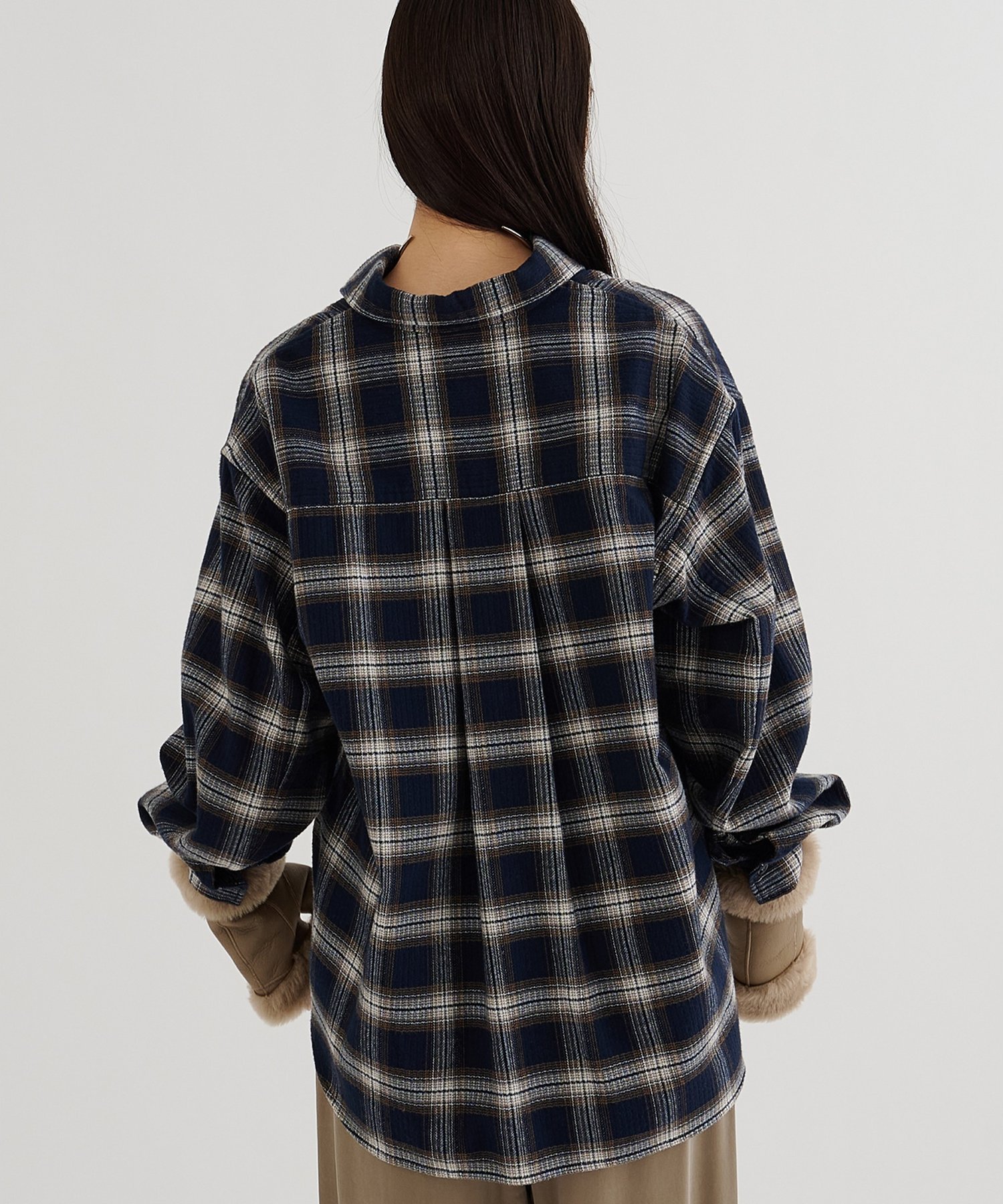 Whim Gazette｜ピケチェックシャツ | Rakuten Fashion(楽天