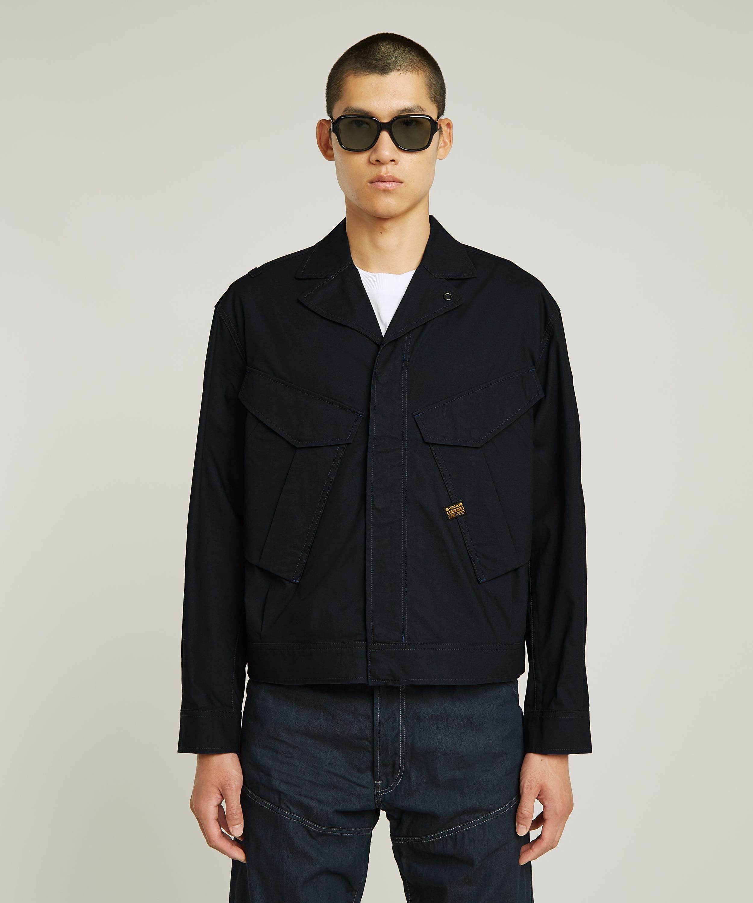 G-Star RAW｜【公式ショップ】Boxy Fit Sherpa Jacket/デニム