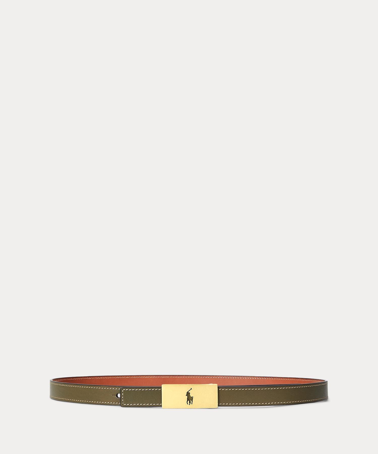 RALPH LAUREN｜Polo ID リバーシブル ヴァケッタ レザー ベルト