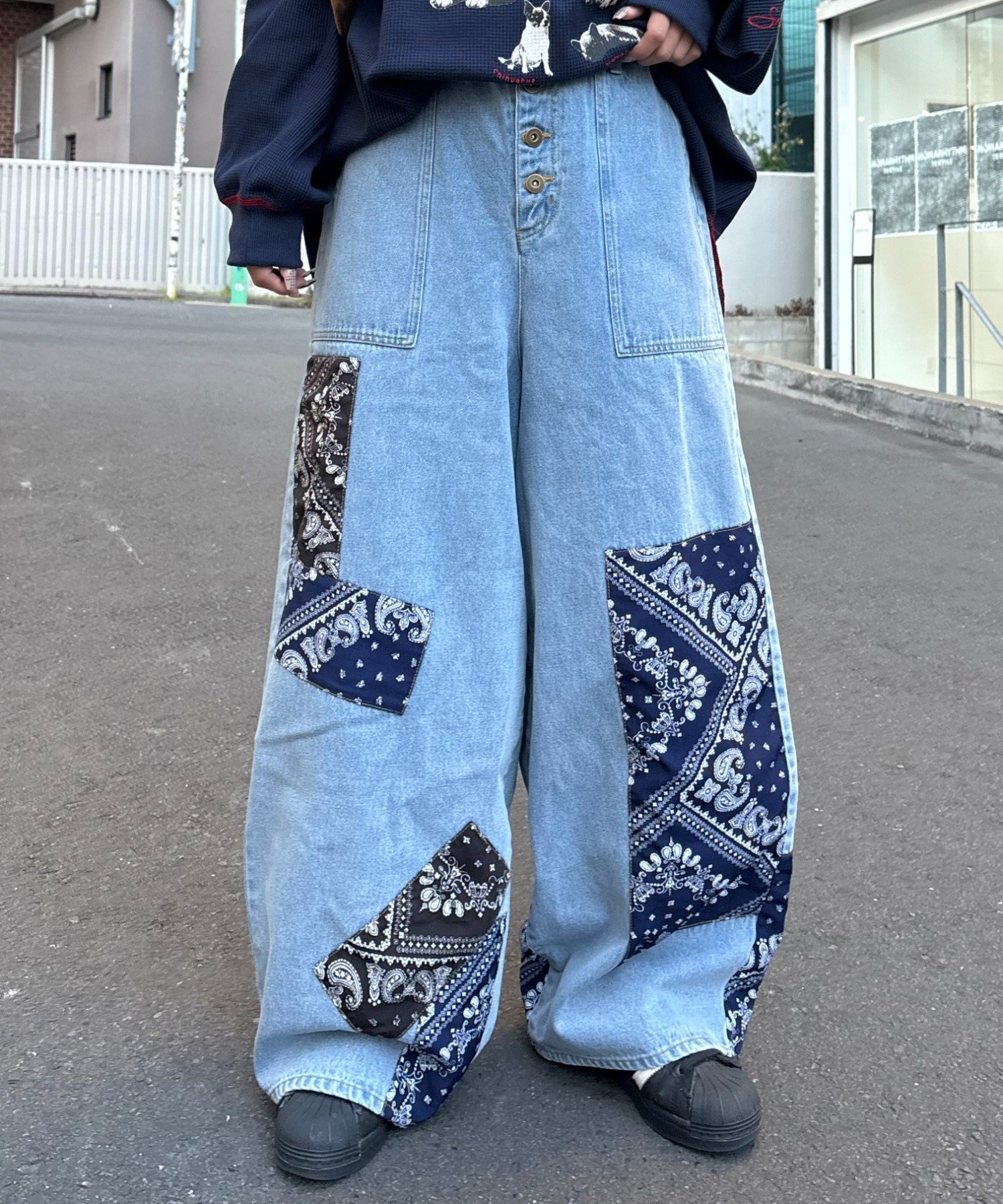 CIAOPANIC TYPY｜【SOUNDSGOOOOD】バンダナデニムパンツ | Rakuten