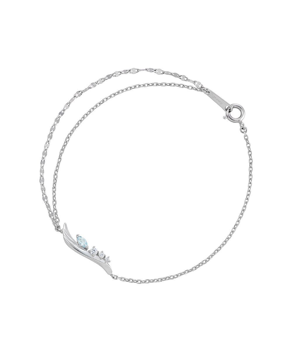 楽天市場】4°c アクアマリン ブレスレットの通販