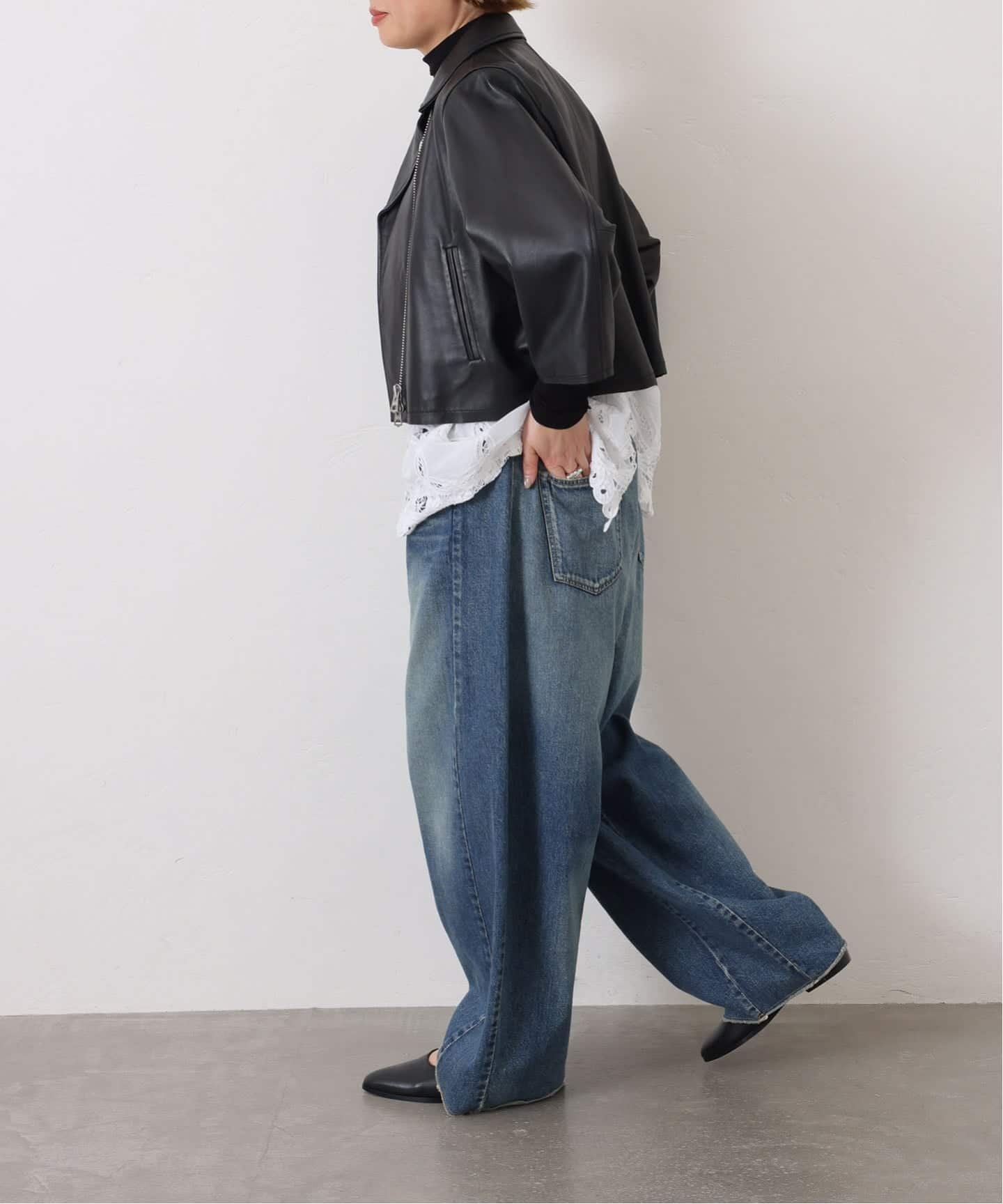 journal standard luxe｜《追加4》11OZデニム スウィッチパンツ