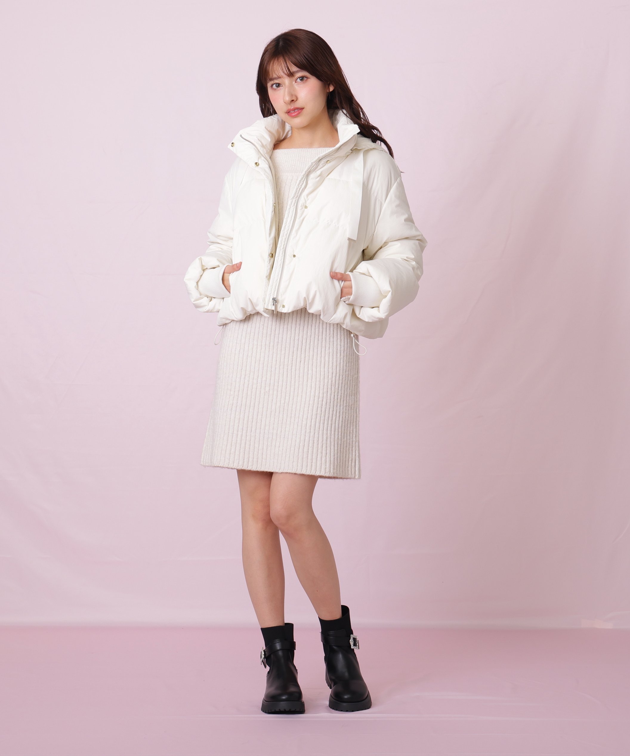 JILL by JILL STUART｜マルチウェイショートダウン | Rakuten Fashion