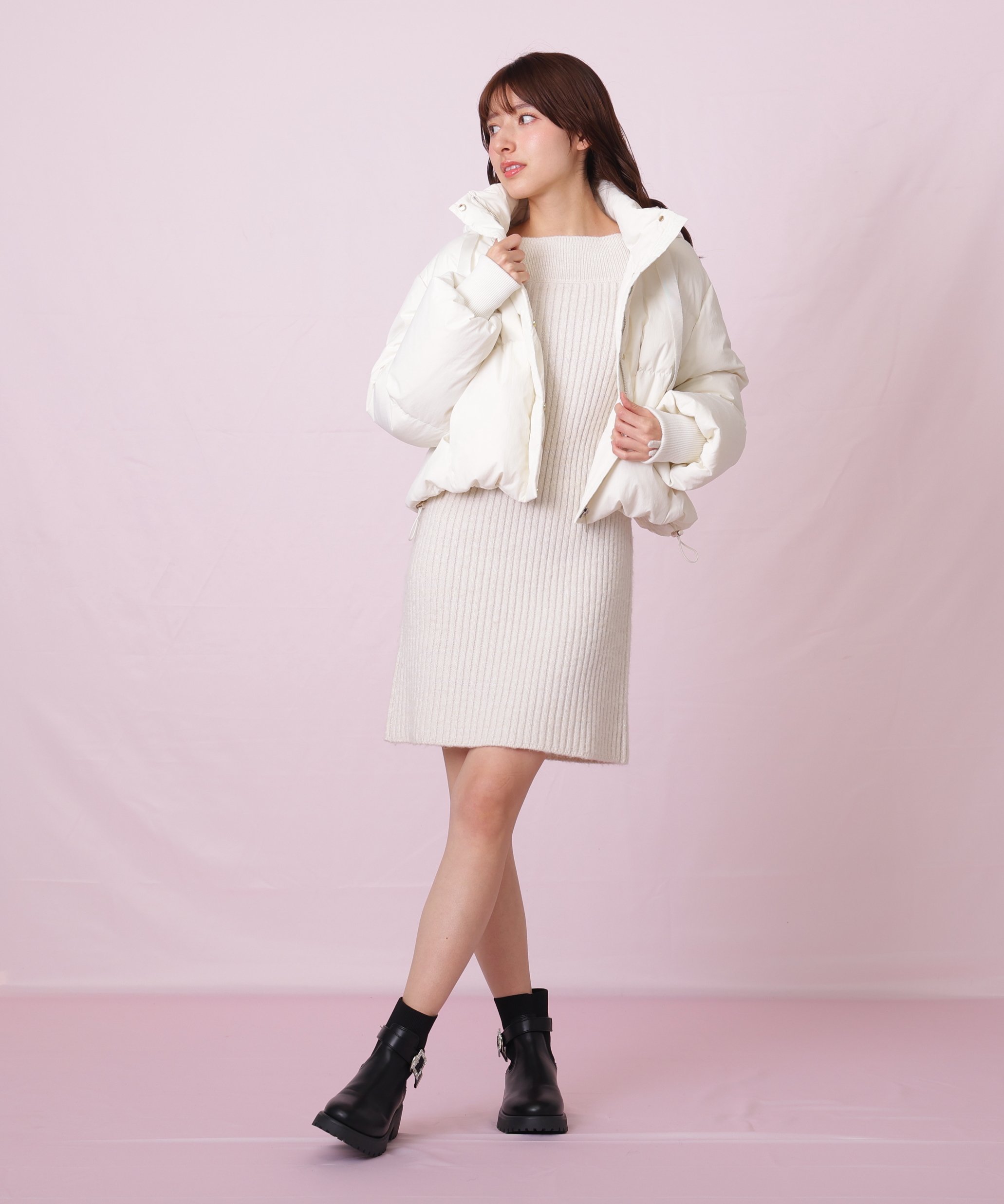 JILL by JILL STUART｜マルチウェイショートダウン | Rakuten Fashion