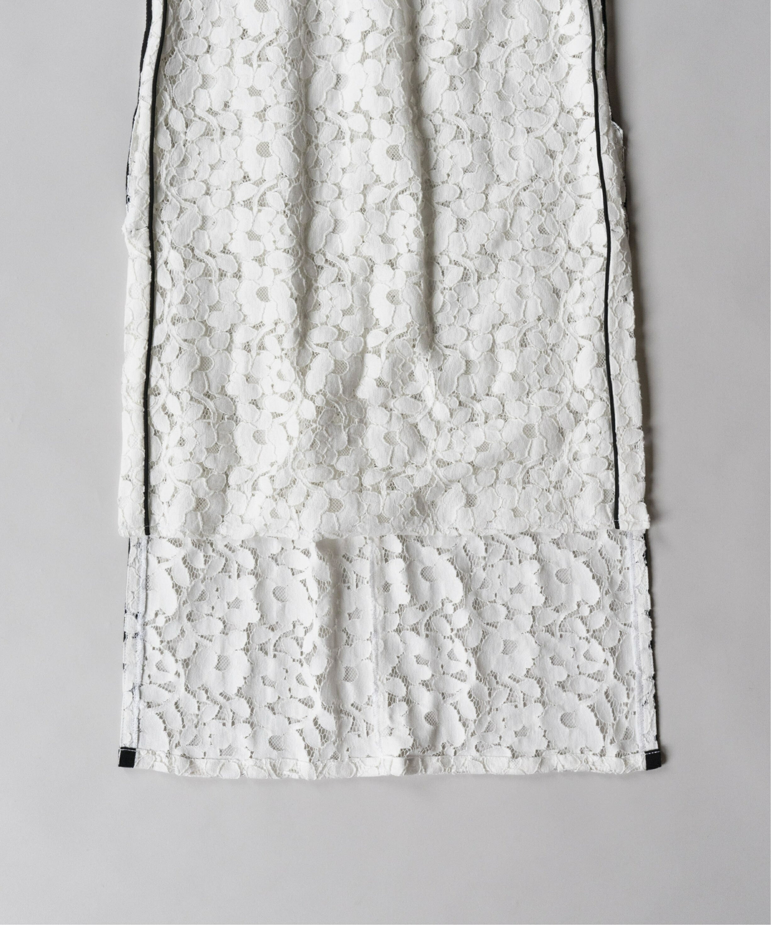 MAISON SPECIAL｜サイドラインレースキャミチュニック【MAISON SPECIAL