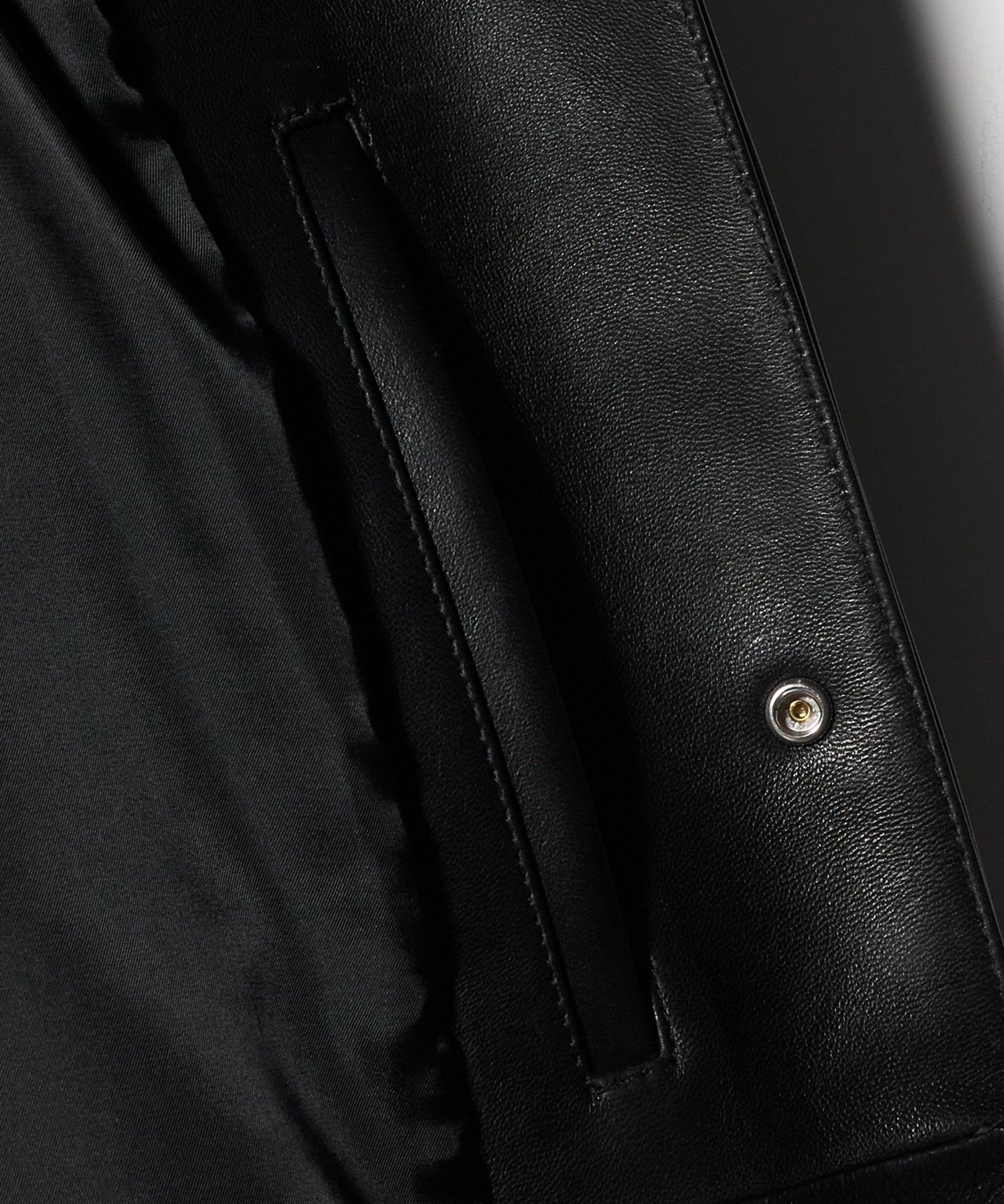 BEAUTY&YOUTH UNITED ARROWS｜セミベジタブル レザー トラッカー