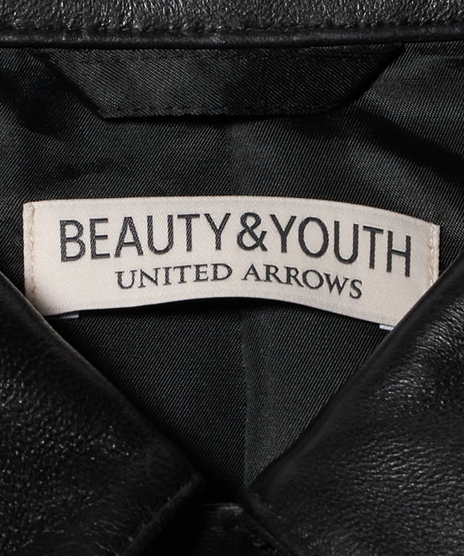 BEAUTY&YOUTH UNITED ARROWS｜セミベジタブル レザー トラッカー