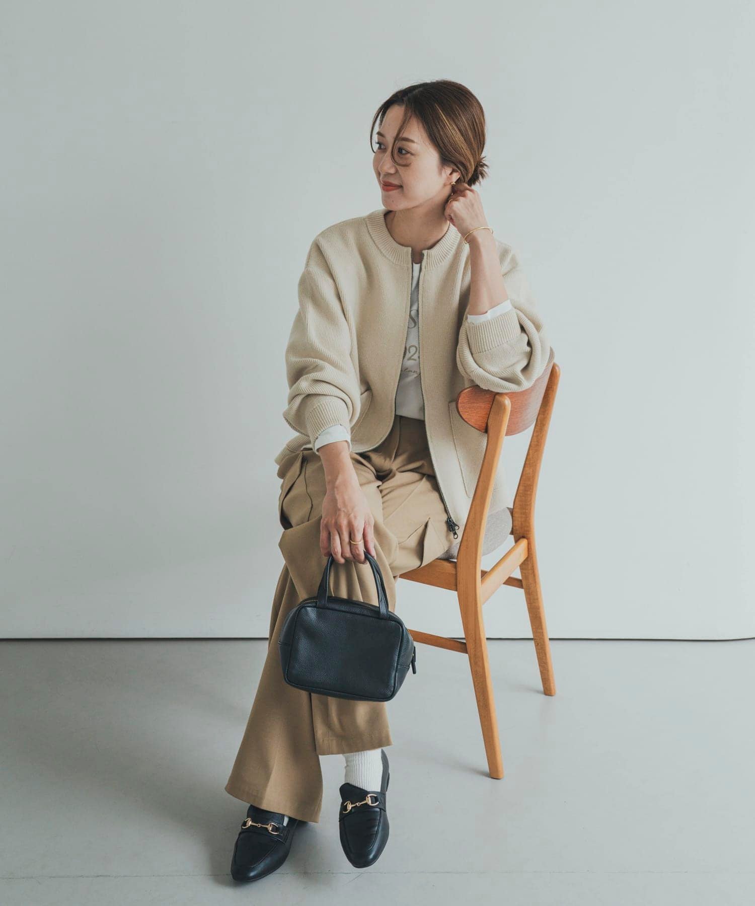 URBAN RESEARCH DOORS｜ニットZIPブルゾン | Rakuten Fashion(楽天